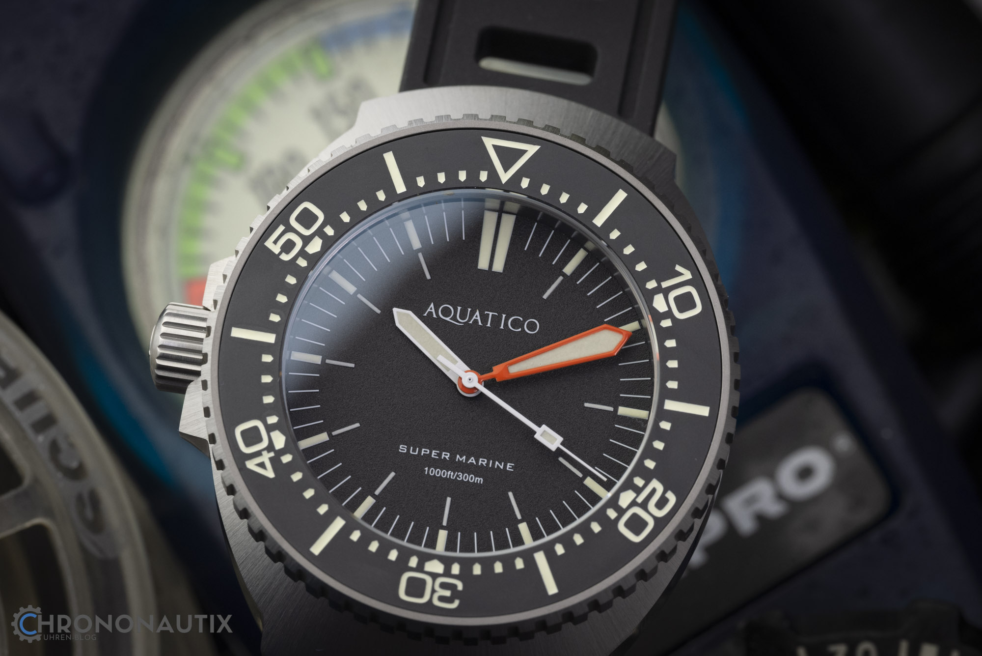 Aquatico Super Marine Lefty Test Review Miyota 9015 1170533