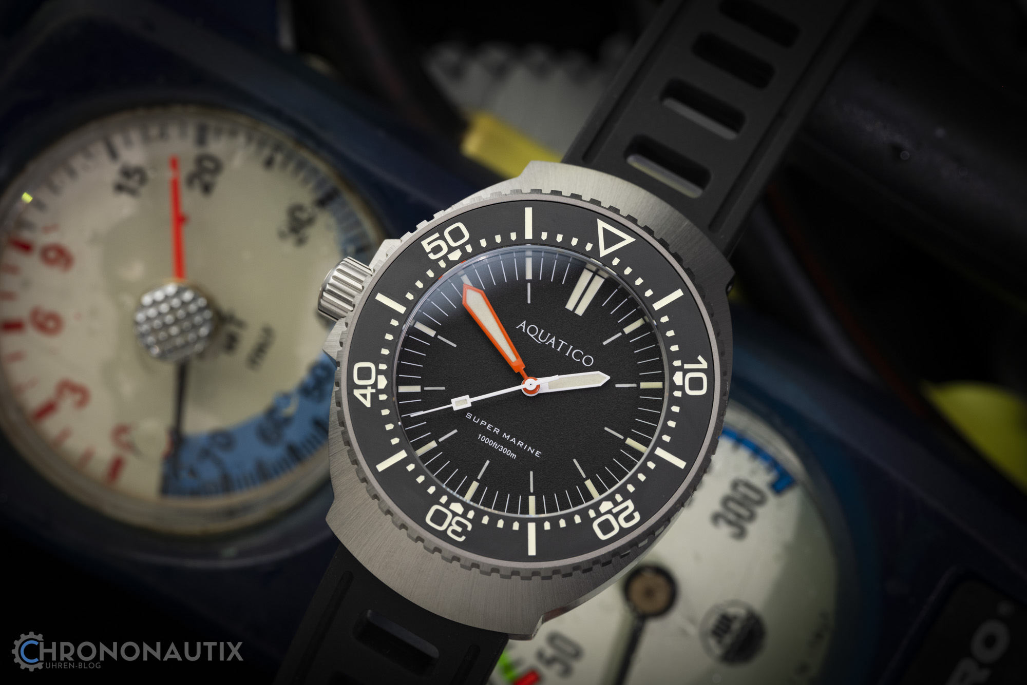 Aquatico Super Marine Lefty Test Review Miyota 9015 1170538