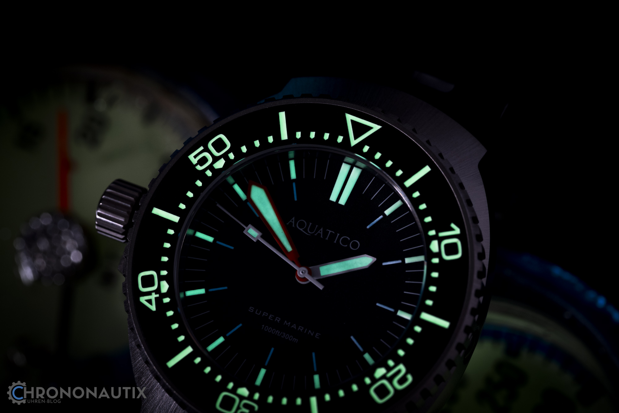 Aquatico Super Marine Lefty Test Review Miyota 9015 1170540