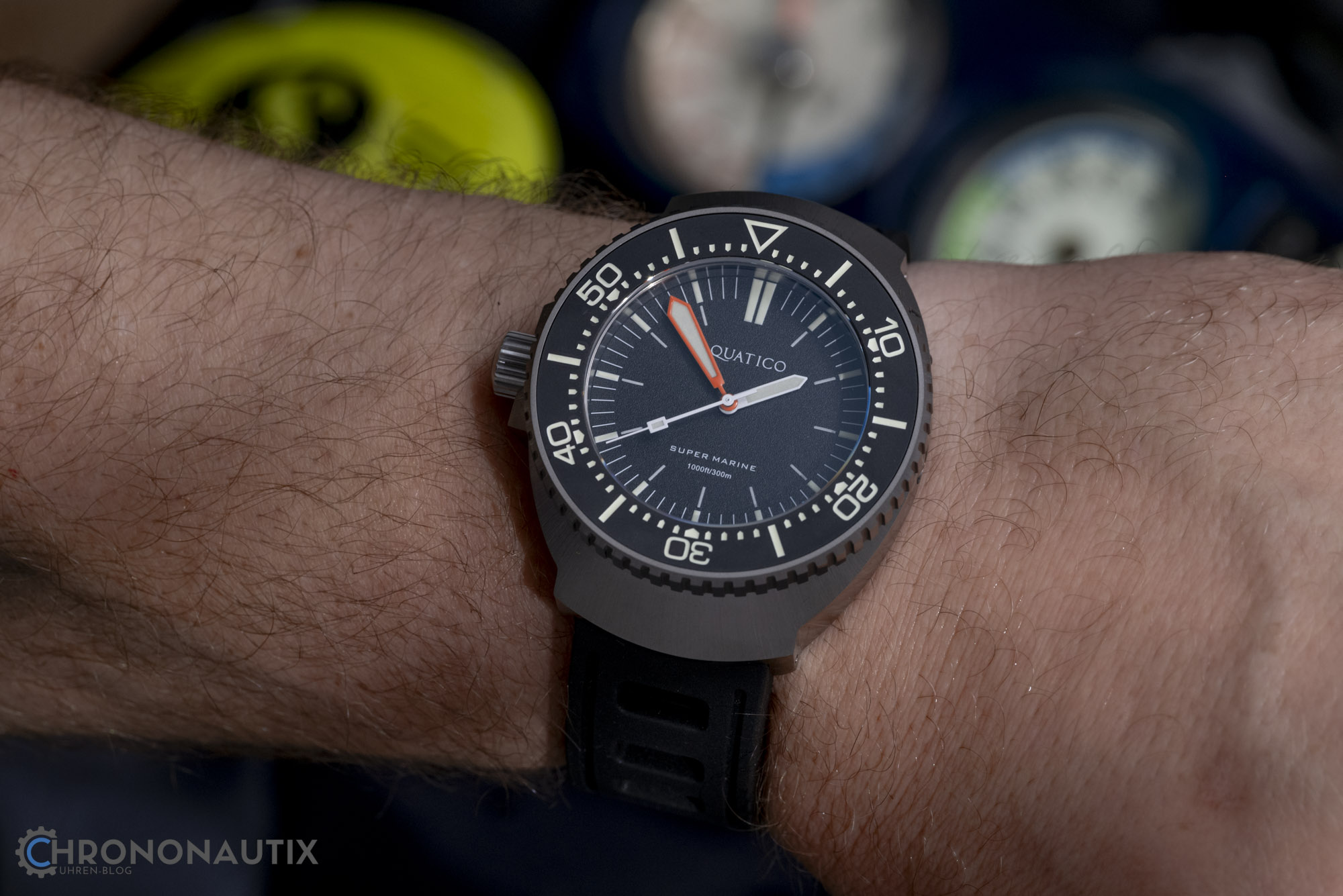 Aquatico Super Marine Lefty Test Review Miyota 9015 1170549