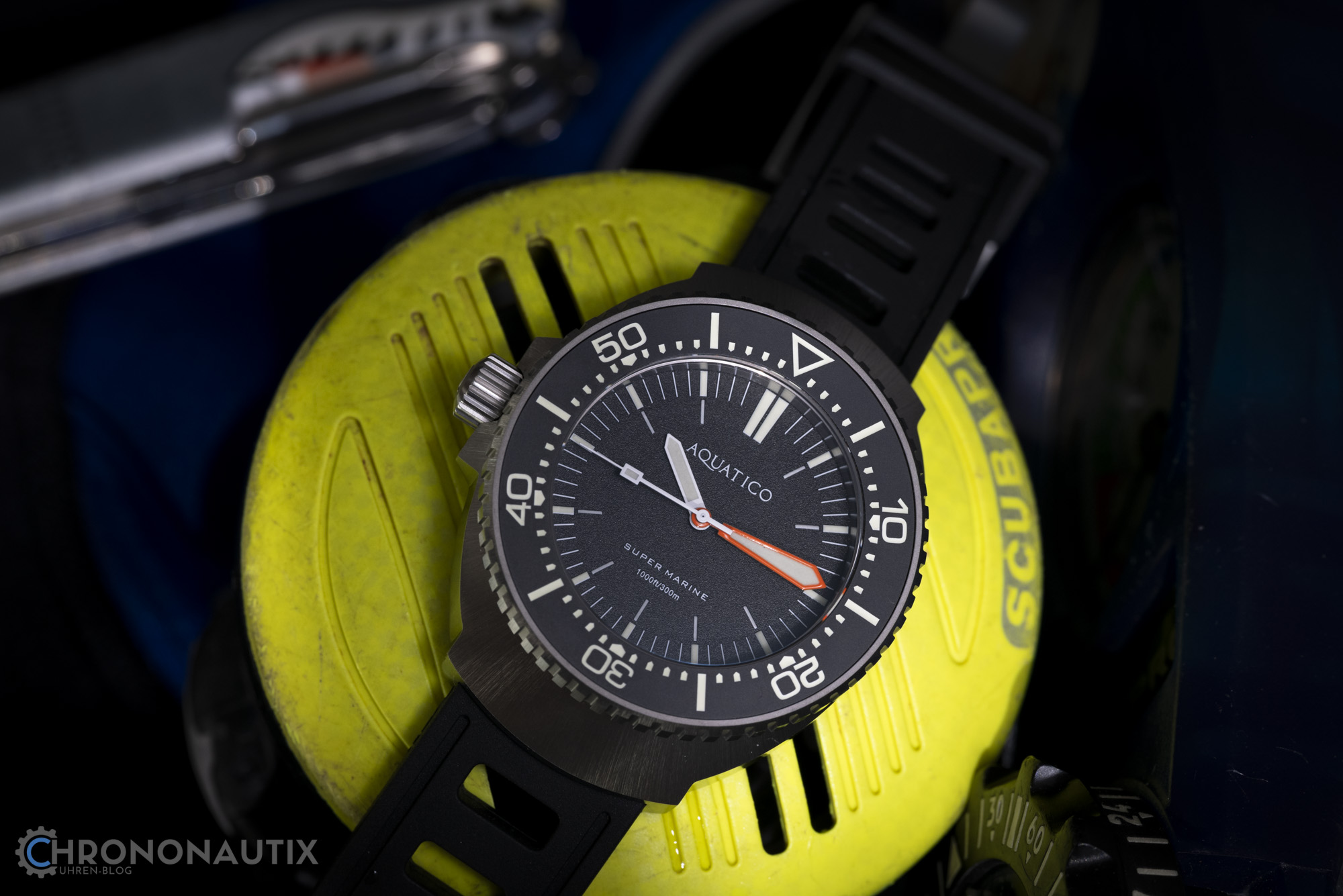 Aquatico Super Marine Lefty Test Review Miyota 9015 1170559
