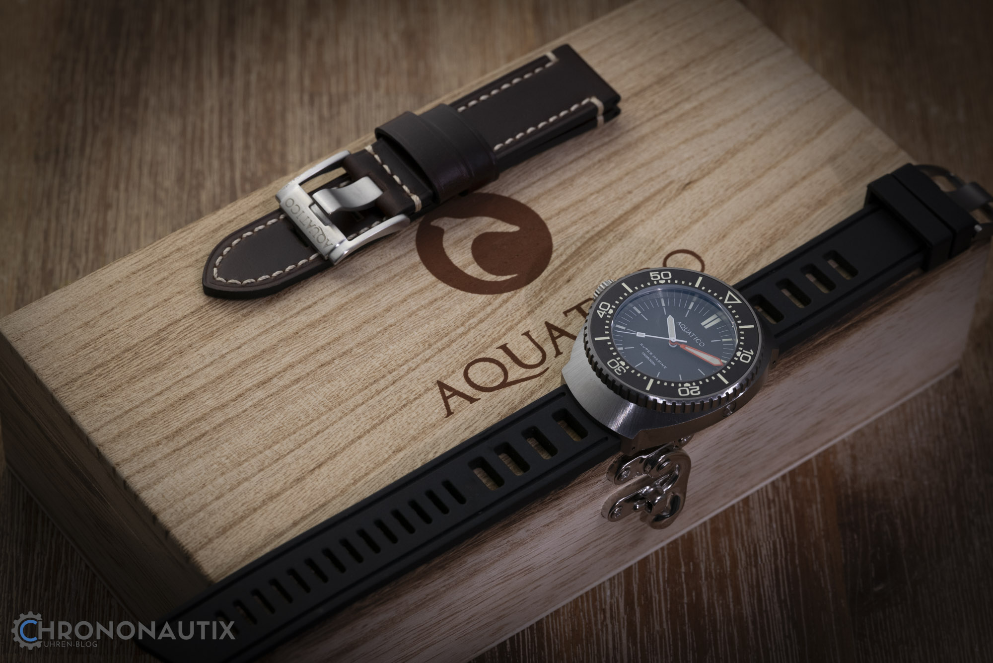 Aquatico Super Marine Lefty Test Review Miyota 9015 1170560