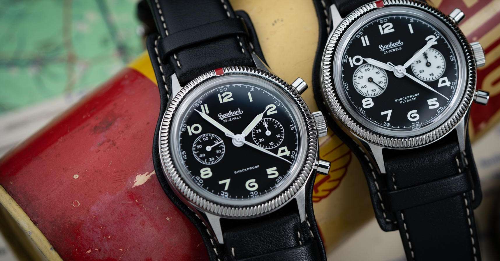 Read more about the article Hanhart 417 ES: Bicompax-Fliegerchrono im Test