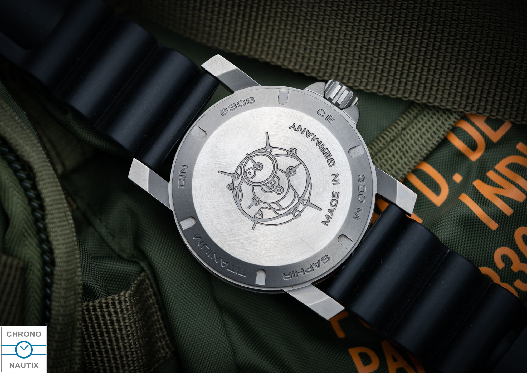 Minentaucher Uhr Bundeswehr Marine AMAG antimagnetisch STANAG 2897 6