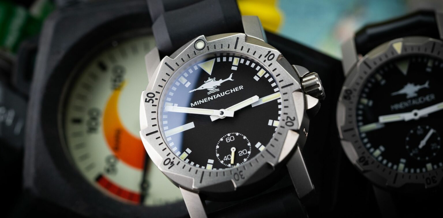 Minentaucher Uhr Bundeswehr Marine AMAG antimagnetisch STANAG 2897 HEAD 22