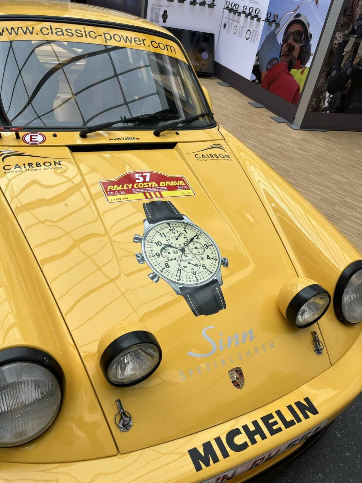 Reile Porsche 911 RSR mit XXL Sinn 917 Rallye Chronograph 2