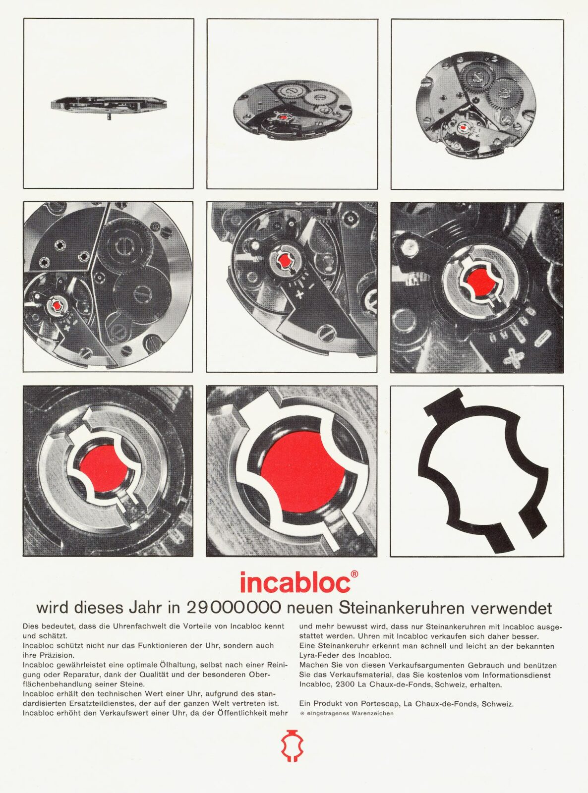 A Technical Perspective Incabloc historical supplier of shock absorber for the watch industry 13