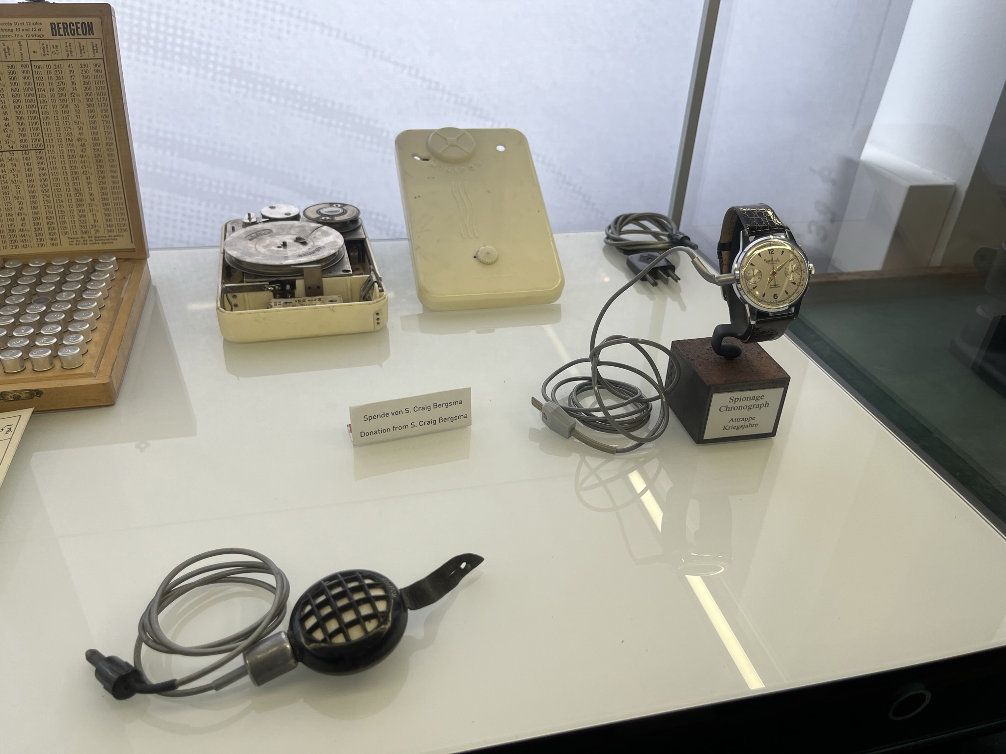 Hanhart Spionage Uhr CIA Museum 5