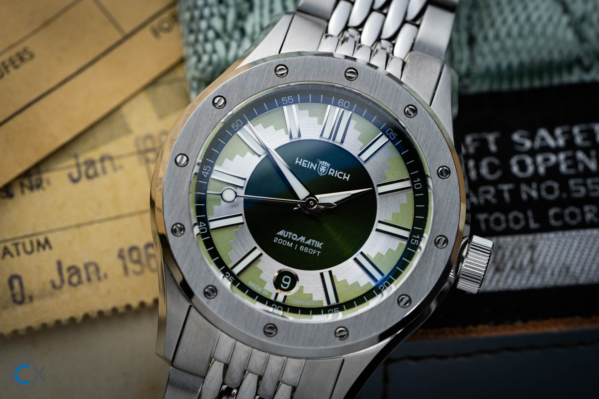 Heinrich Watch Helicoprion Buzzsaw Dial Test 2023 01351