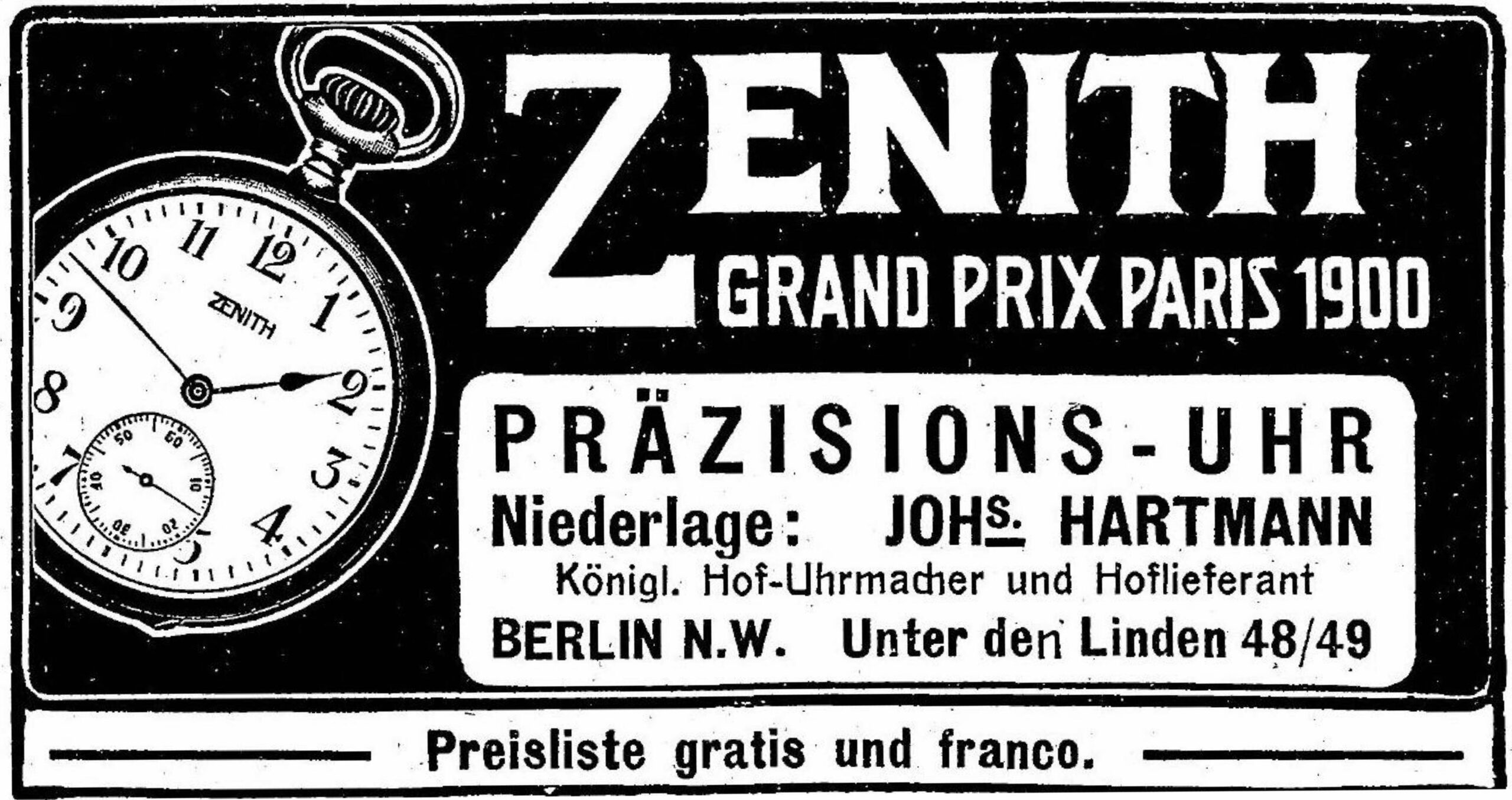 Zenith 1910 158