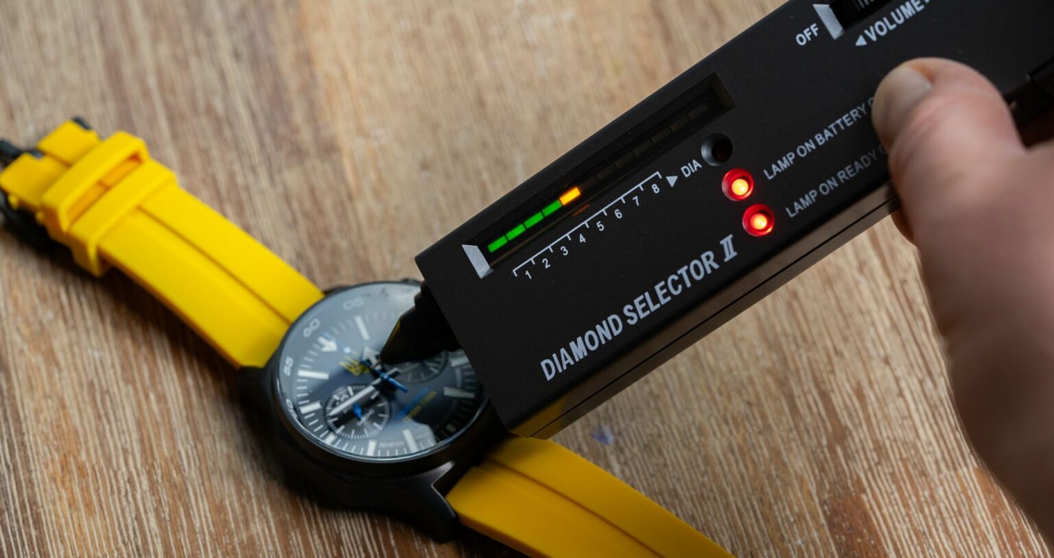 Diamant Tester Saphirglas Mineralglas Uhr prüfen 5
