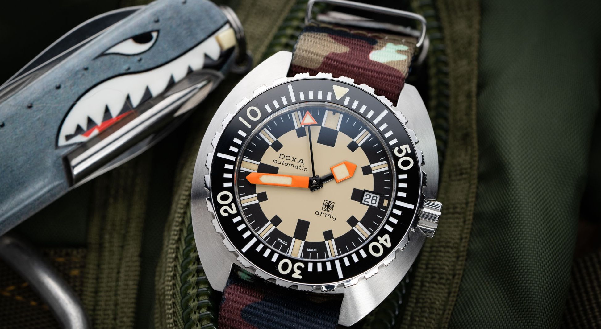 Read more about the article Doxa Army bei der Musterung