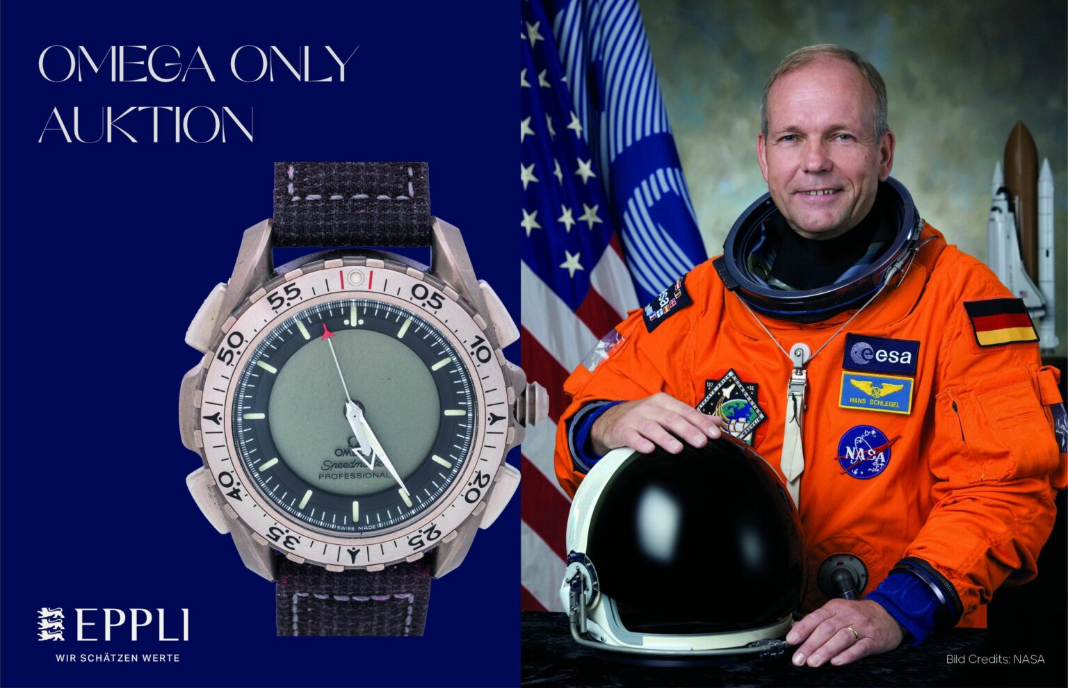 Eppli Omega Only PM Titelbild Hans Schlegel NASA ID KSC 07pd3285 © NASA