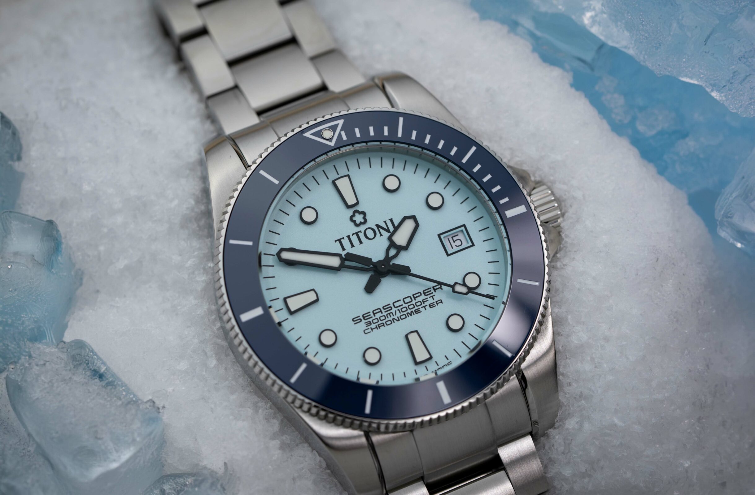 Titoni Seascoper 300 Ice Blue Eisblau EXT 03344 Kopie