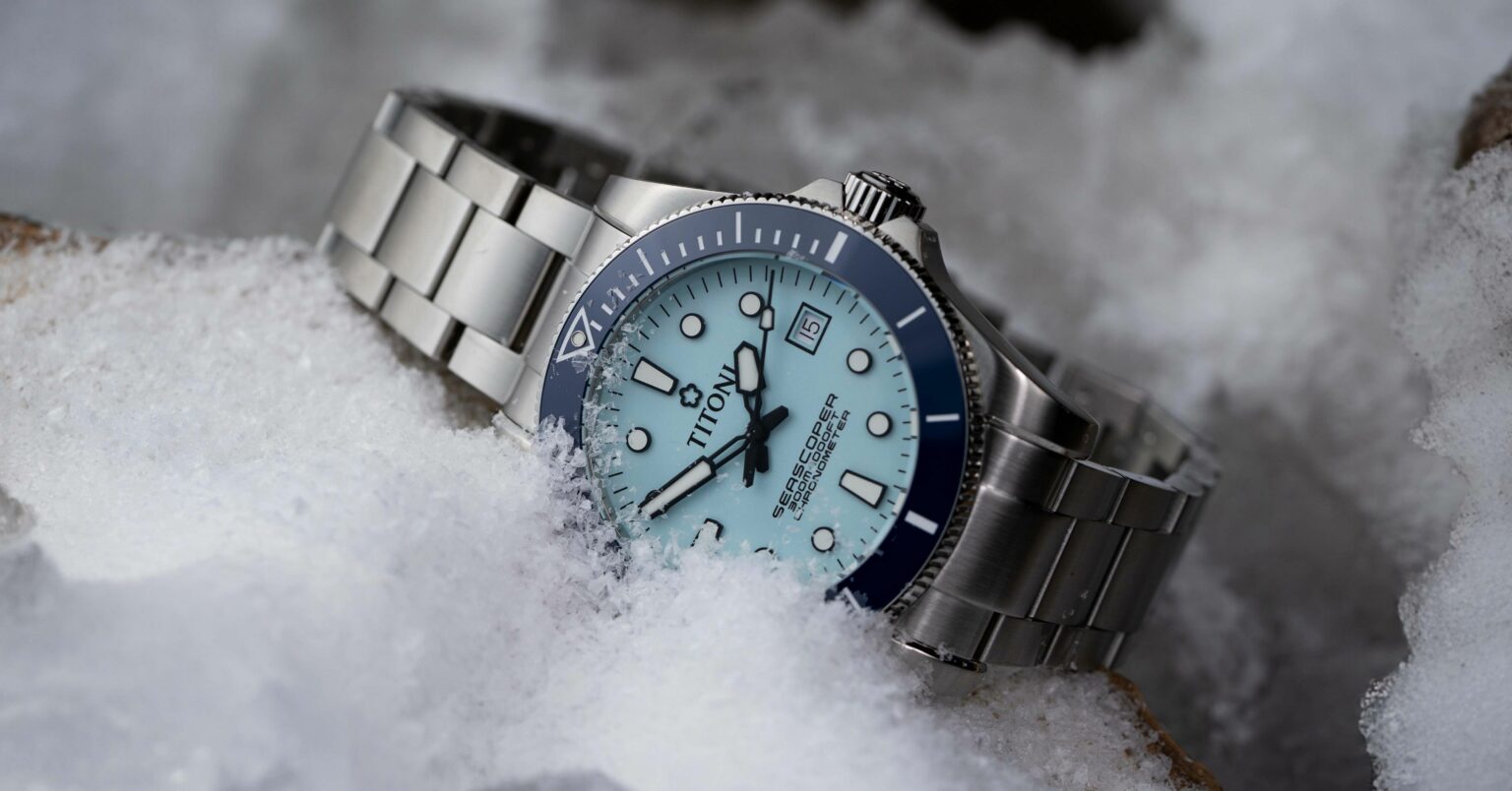 Titoni Seascoper 300 Ice Blue Eisblau EXT 03349 Kopie Kopie