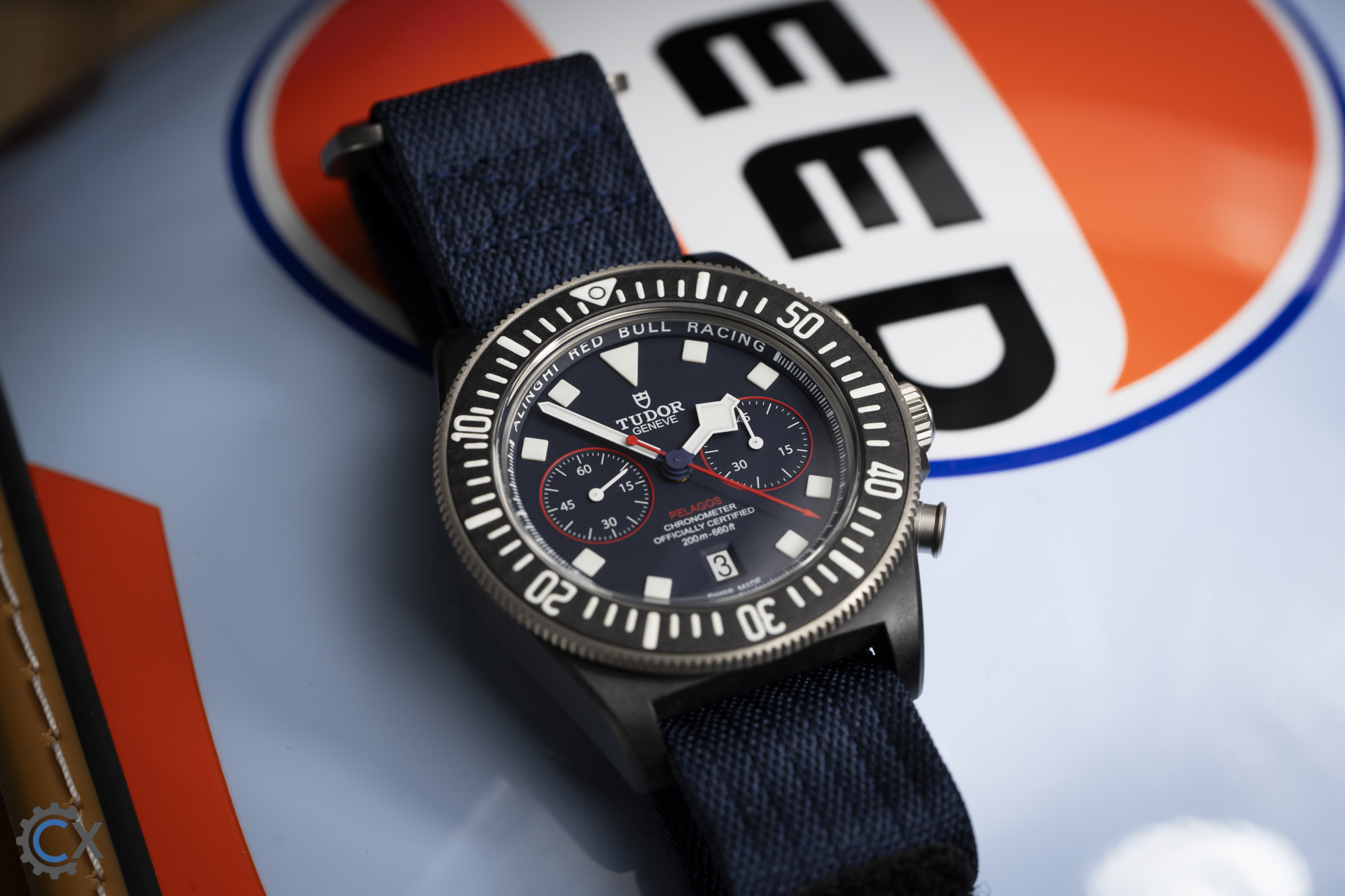 Tudor Pelagos FXD Red Bull Alinghi Carbon Test 03271