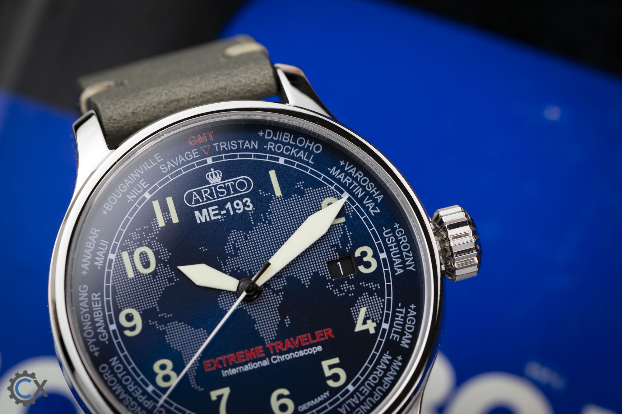 Aristo ME 193 Extreme Traveler Uhr Test 03405