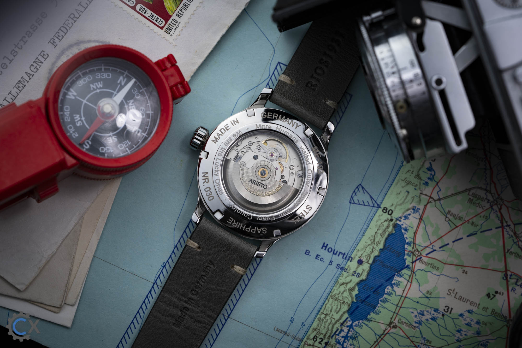 Aristo ME 193 Extreme Traveler Uhr Test 03418