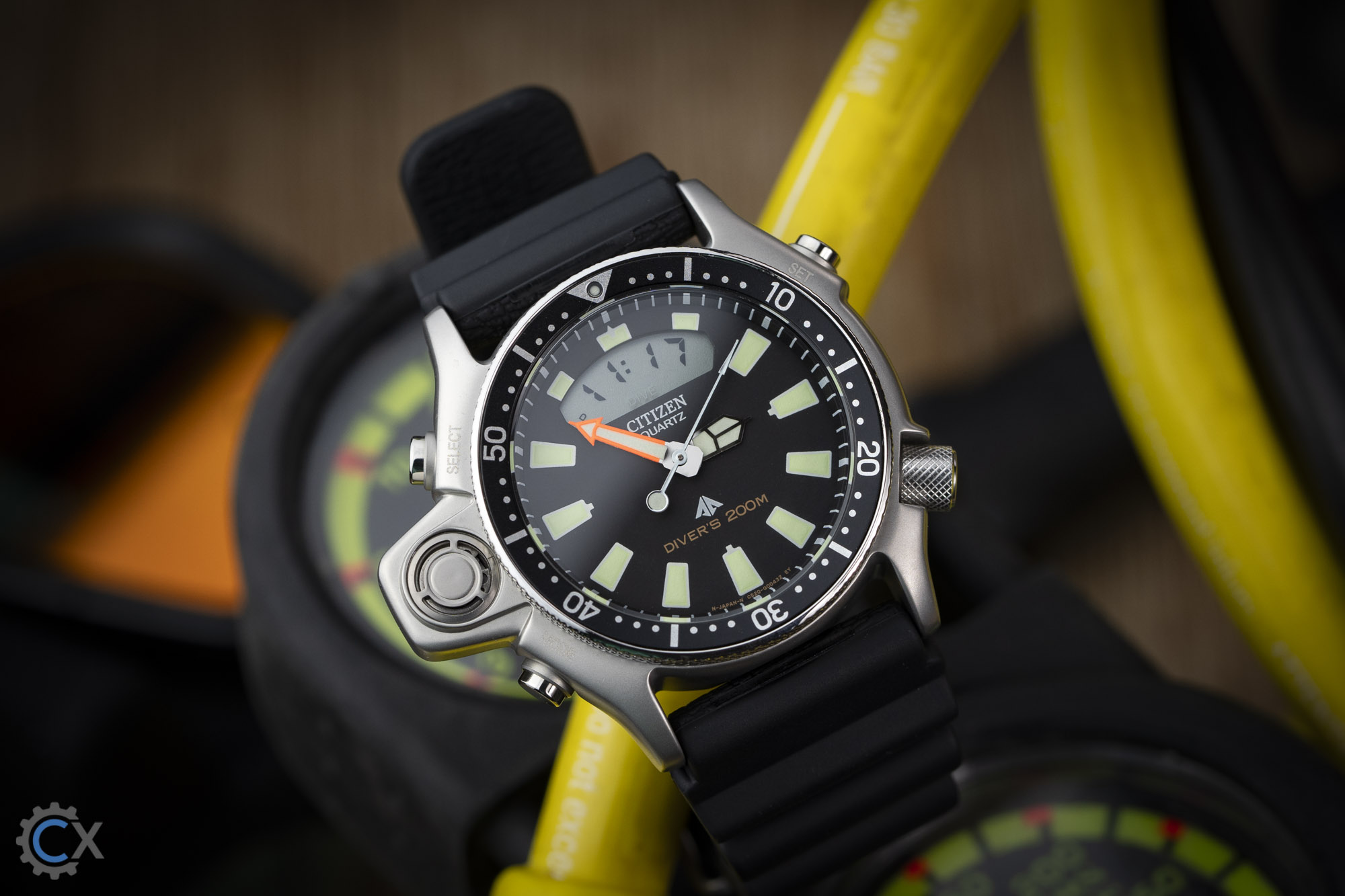 Citizen Promaster Aqualand JP2000 Tiefenmesser Test Review 03915