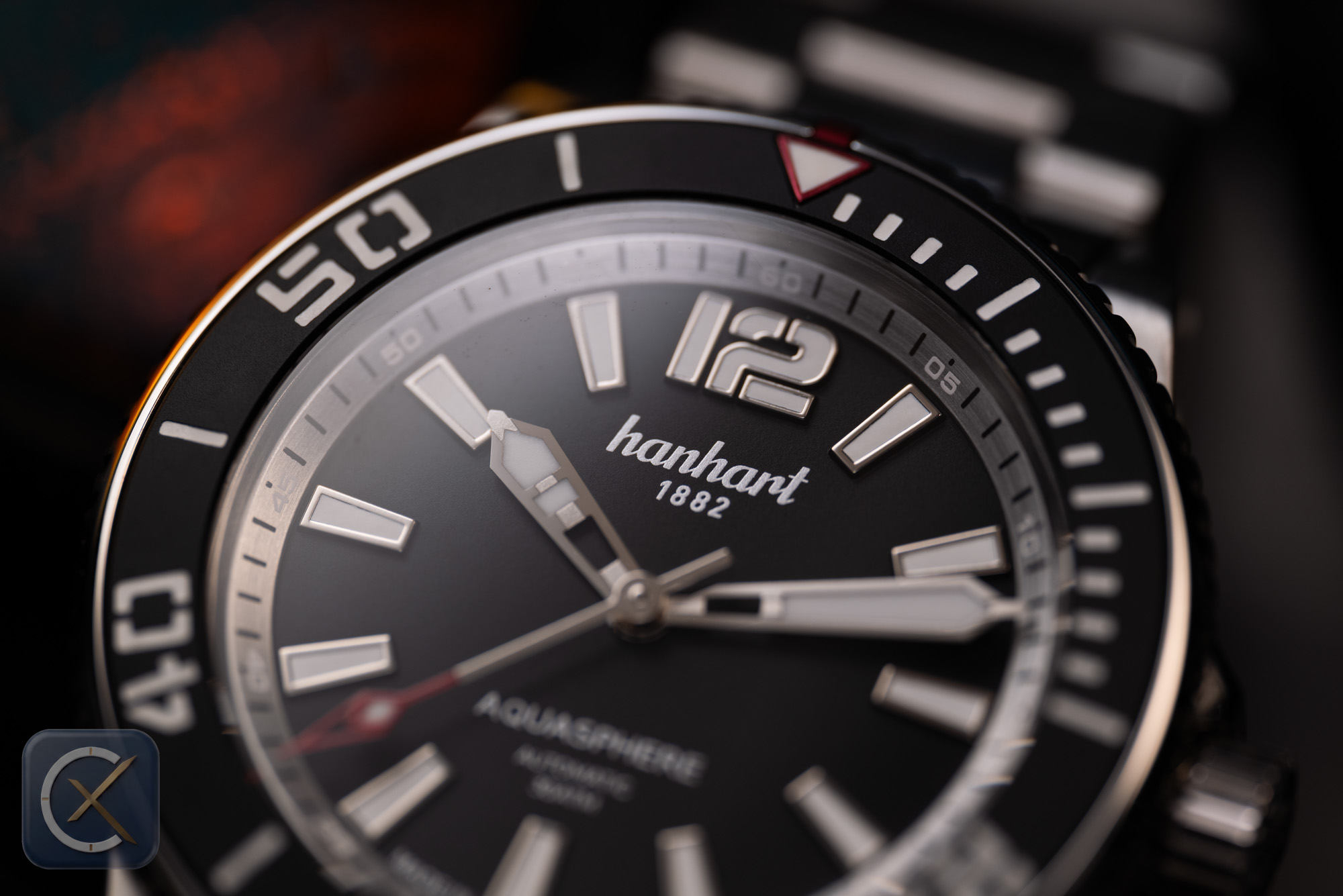 Hanhart Aquasphere Matte Black Schwarz 2026 Test 1000712