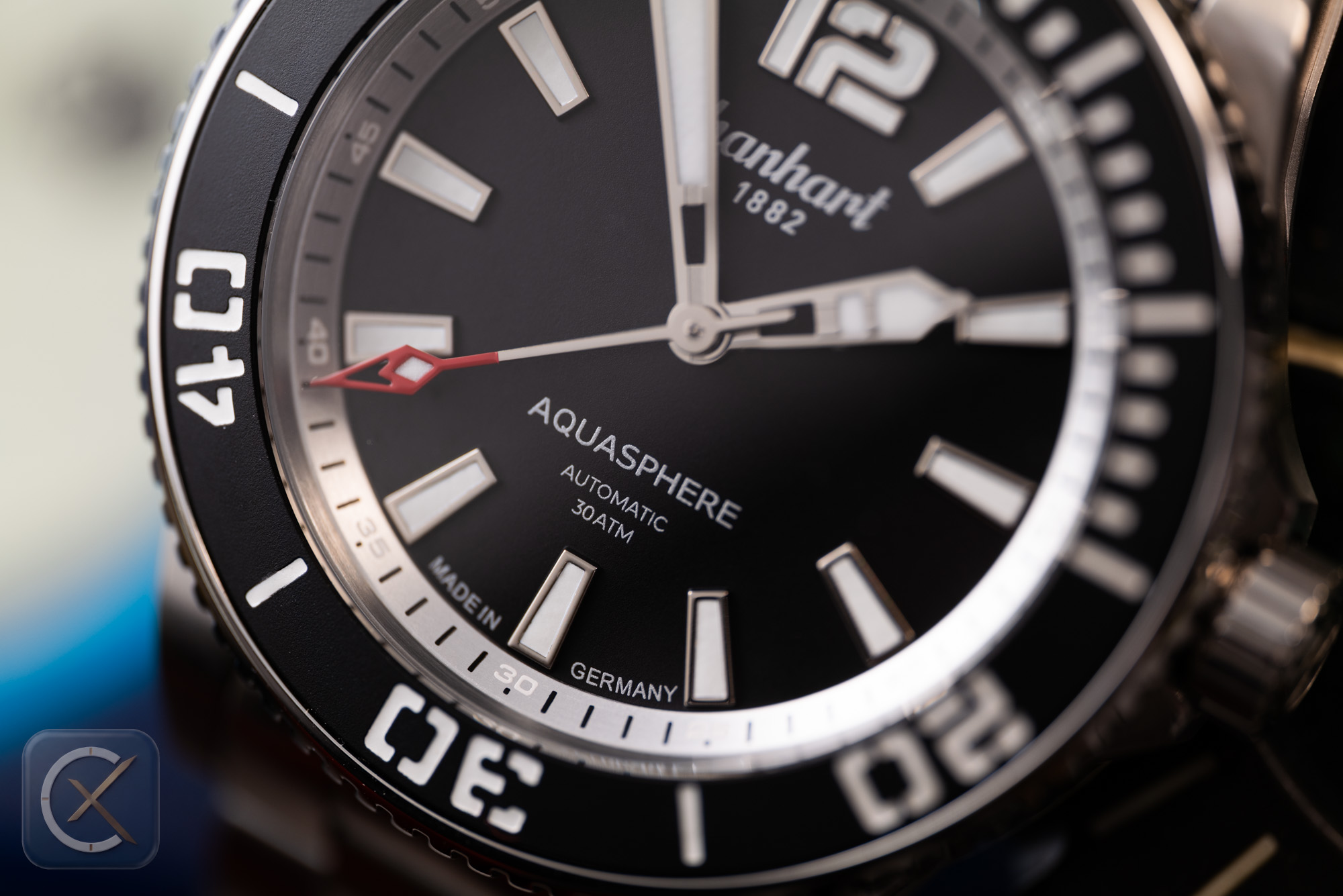 Hanhart Aquasphere Matte Black Schwarz 2026 Test 1000722