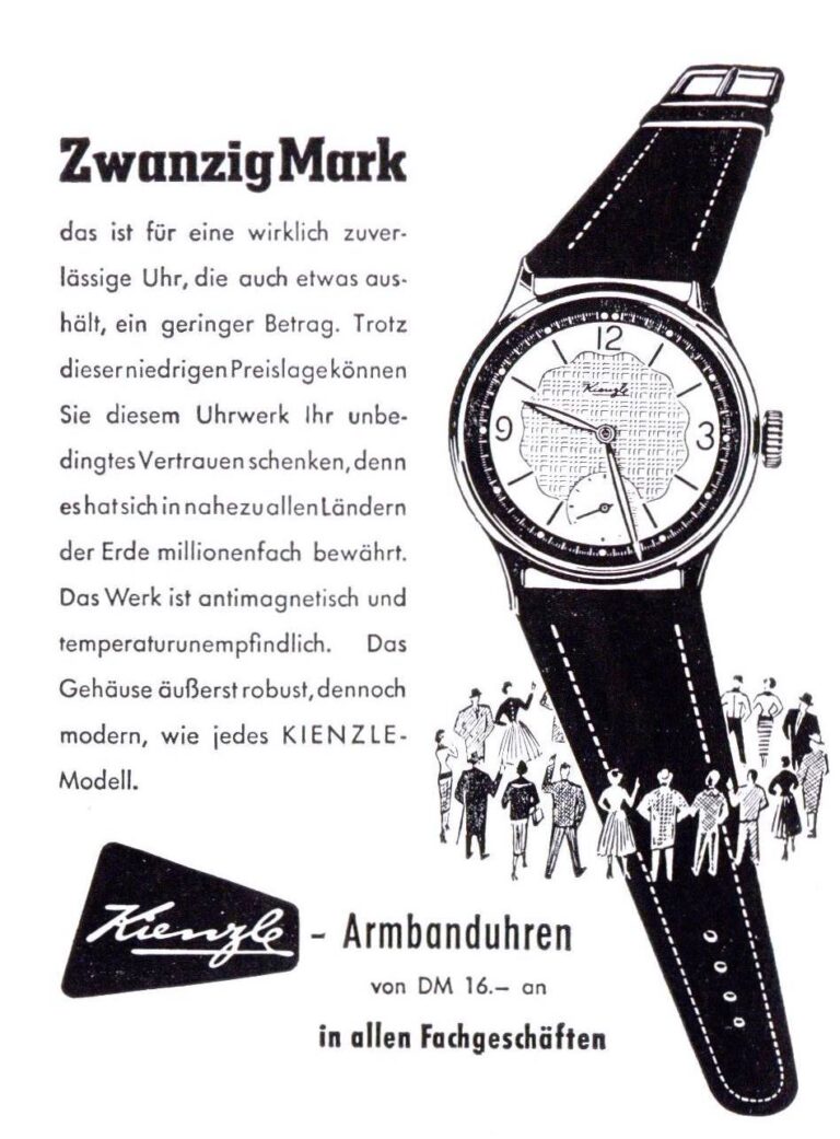 Kienzle 1822 Von einem der weltgrößten UhrenHersteller auf den Aldi