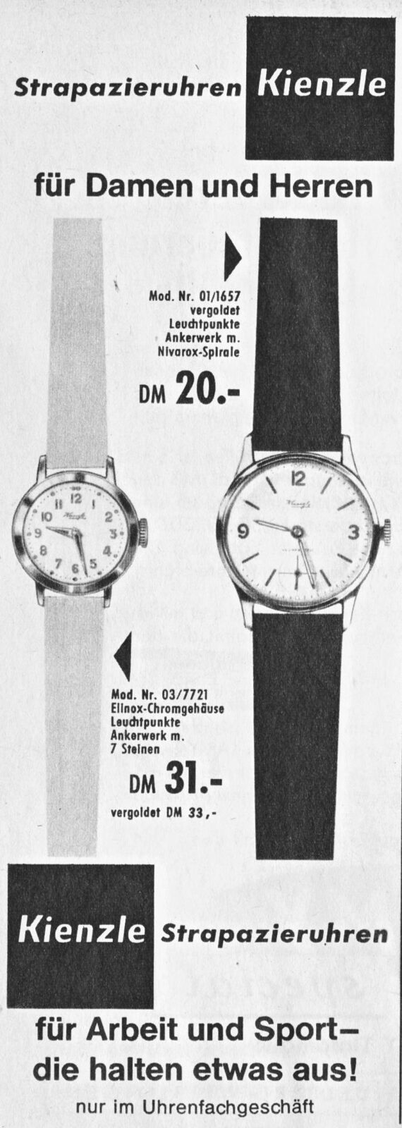 Kienzle 1961 H