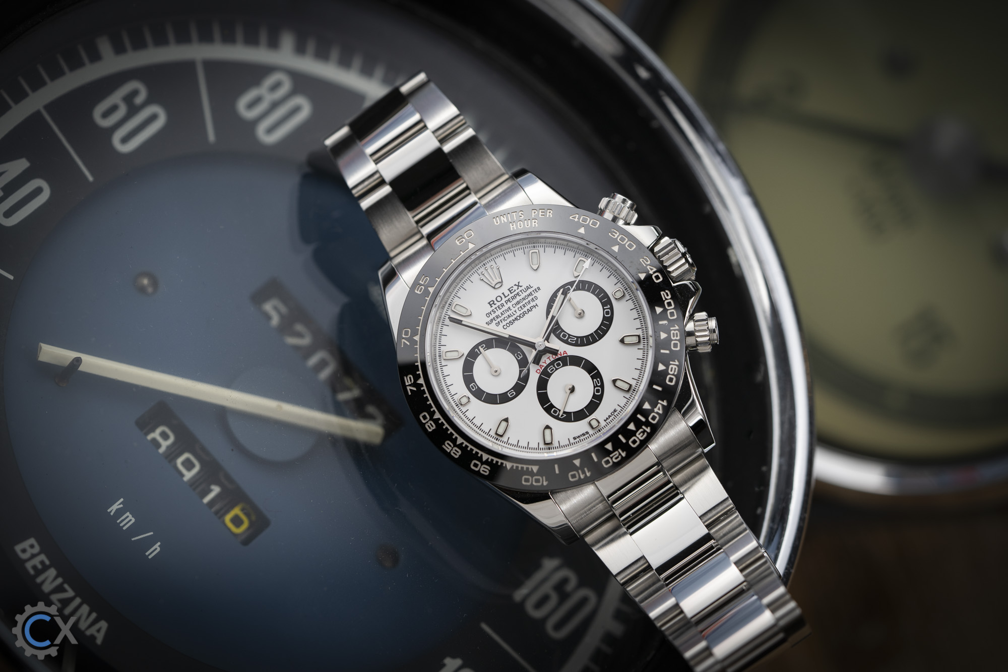 Rolex Daytona Stahl Uhr 116500LN Weißes Zifferblatt 05839