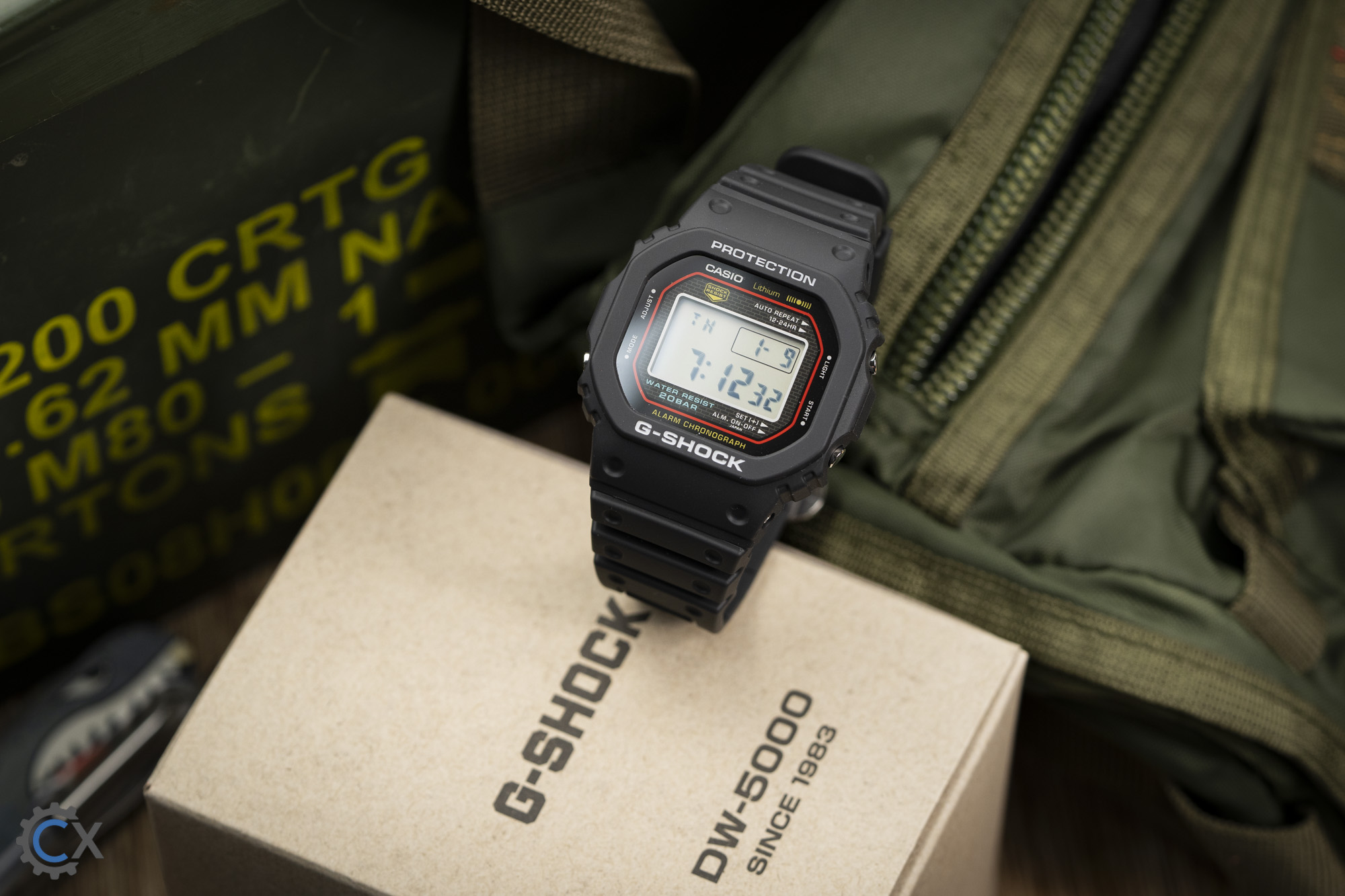 Casio G Shock DW 5000R 1A Test 06053