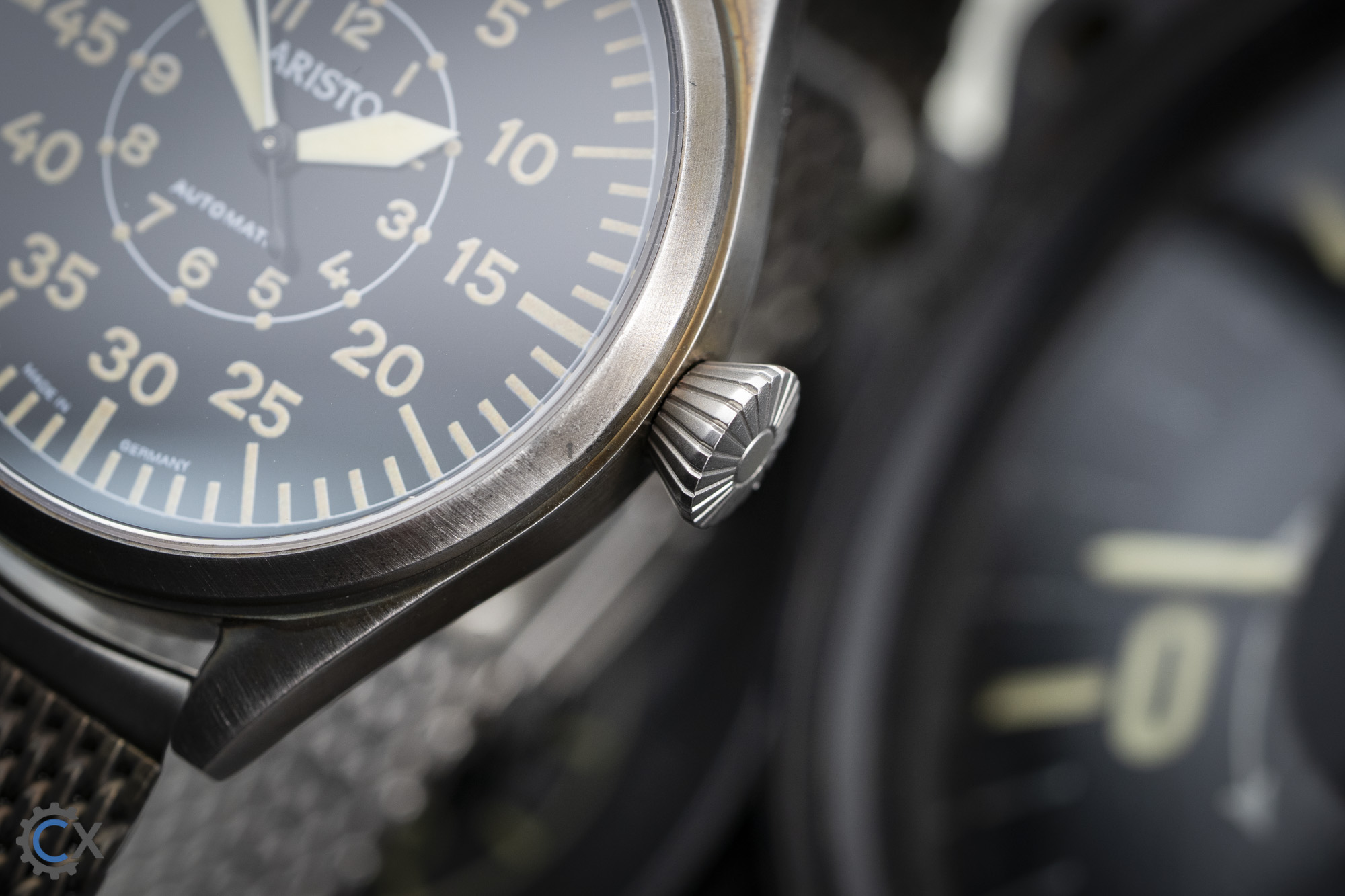 ARISTO Flieger 43 brüniert 7H150 und ARISTO 31 Jewels 3H260VIN Test 06525