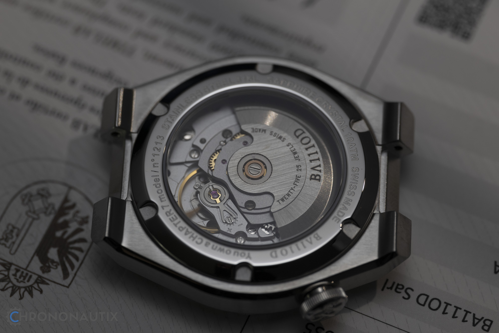 BA111OD Chapter 7 Chronometer Frostblau Test 1170270
