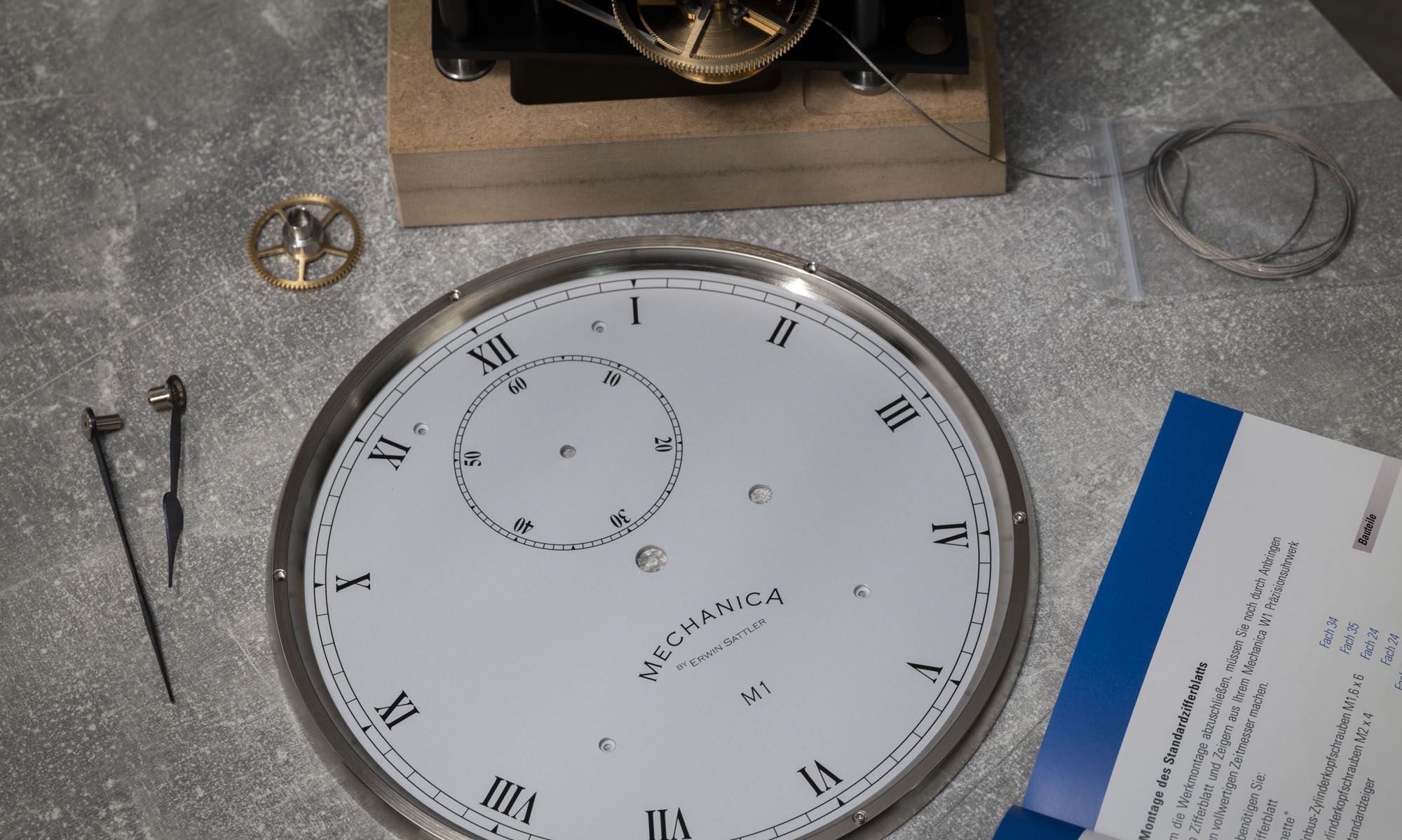 Erwin Sattler Uhrenbausatz Mechanica M1 Test Erfahrungsbericht 2 5 Kopie