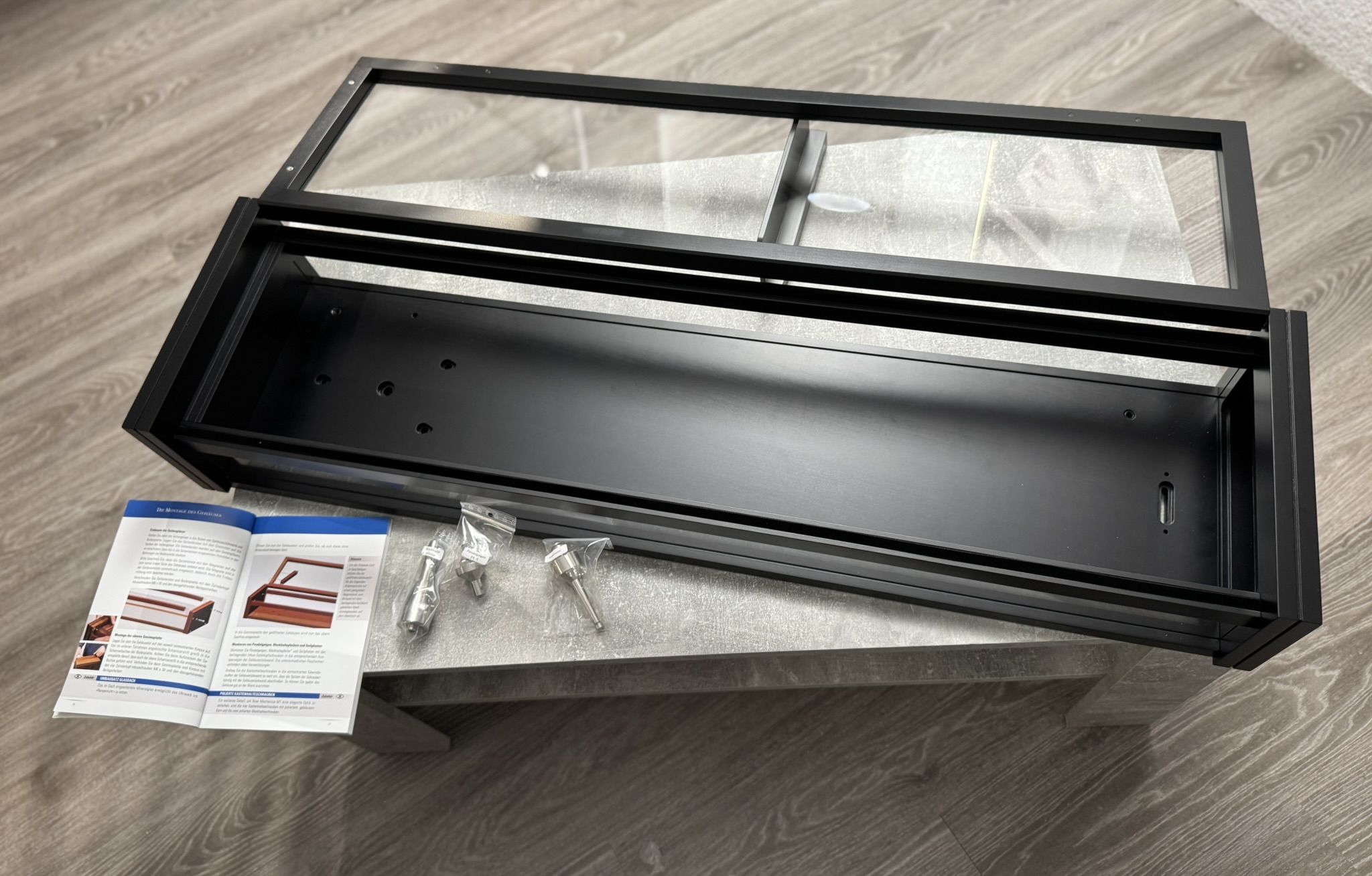Erwin Sattler Uhrenbausatz Paket Gehäuse
