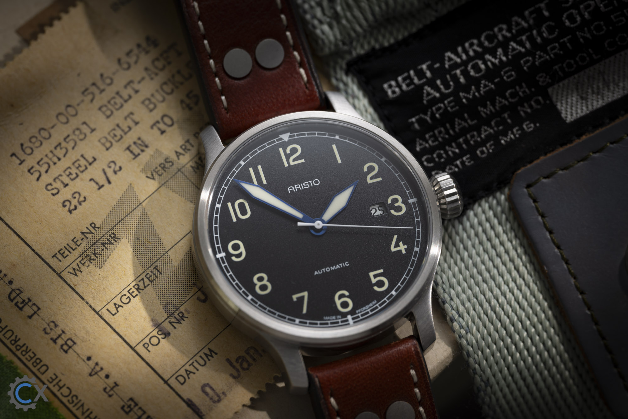 ARISTO Militäruhr RLM 7H1463 L PUW 1463 1160328