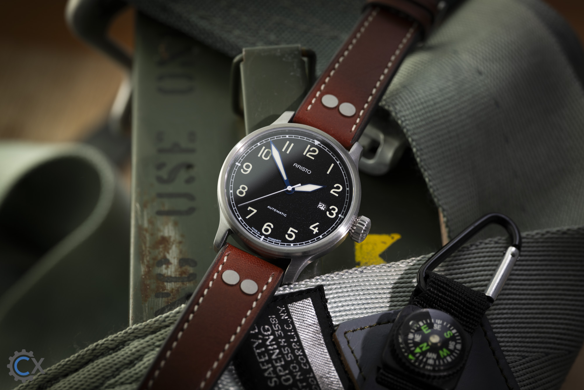 ARISTO Militäruhr RLM 7H1463 L PUW 1463 1160335