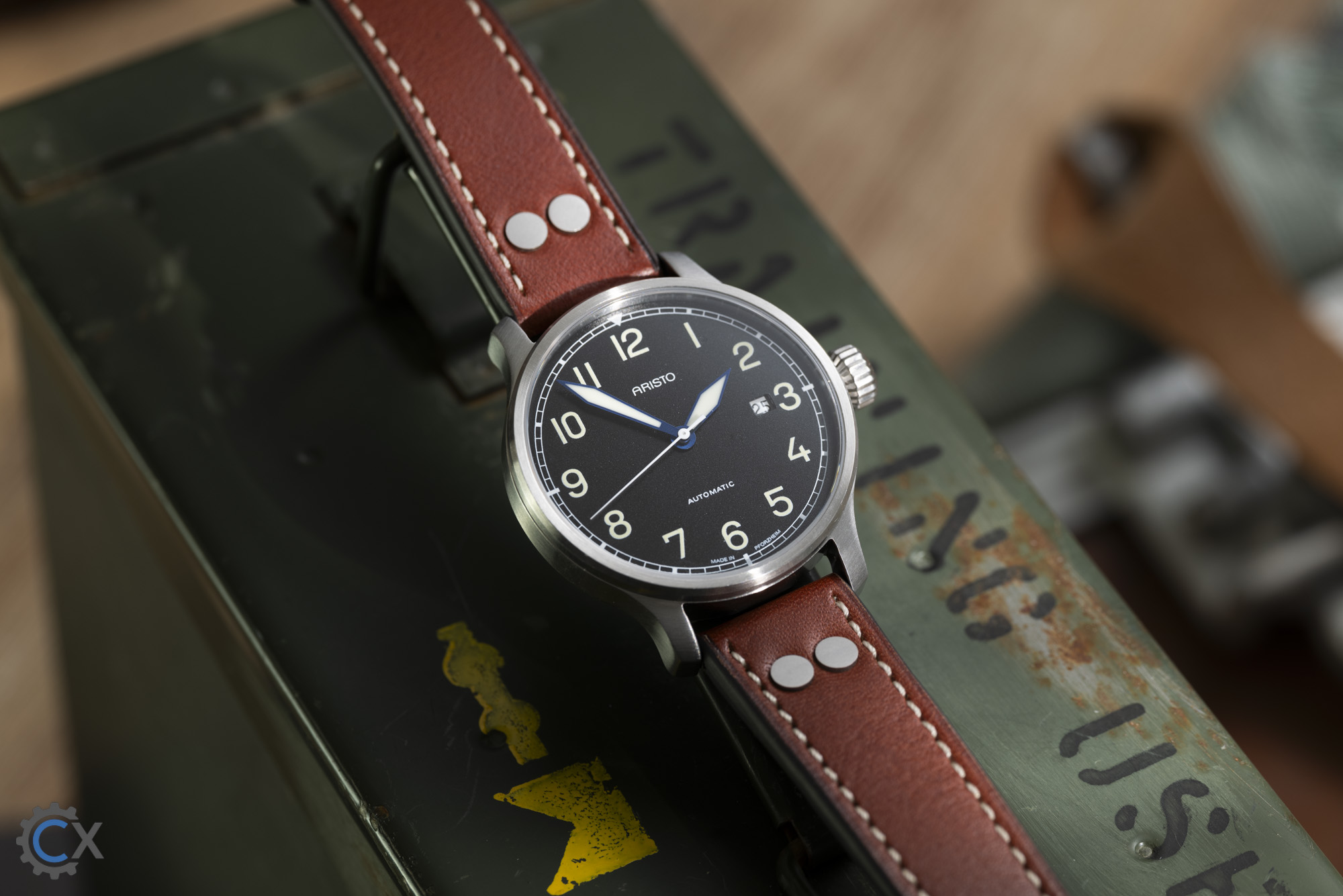 ARISTO Militäruhr RLM 7H1463 L PUW 1463 1160351