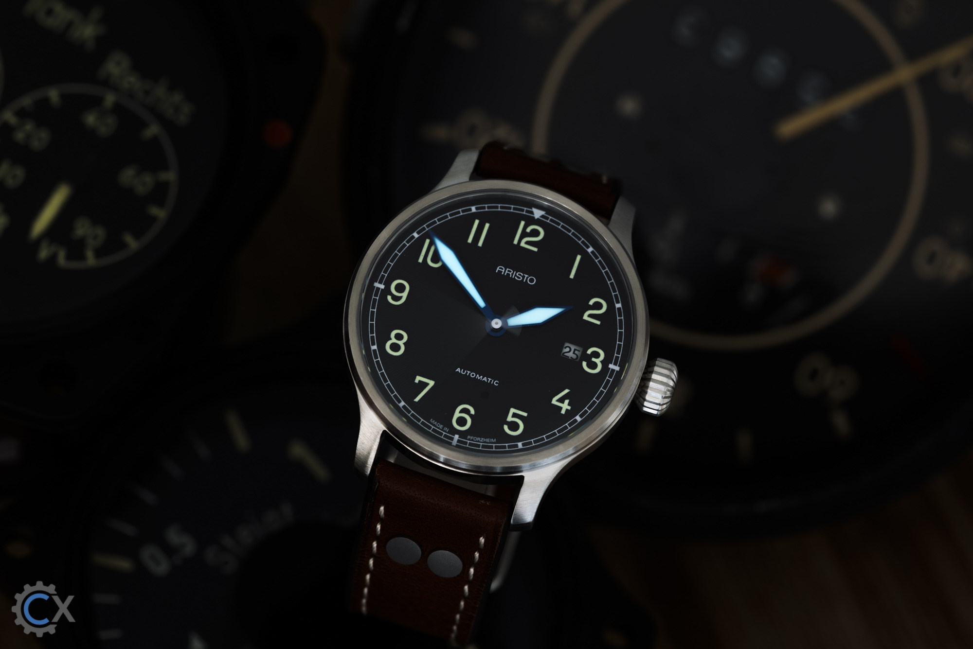 ARISTO Militäruhr RLM 7H1463 L PUW 1463 1160353