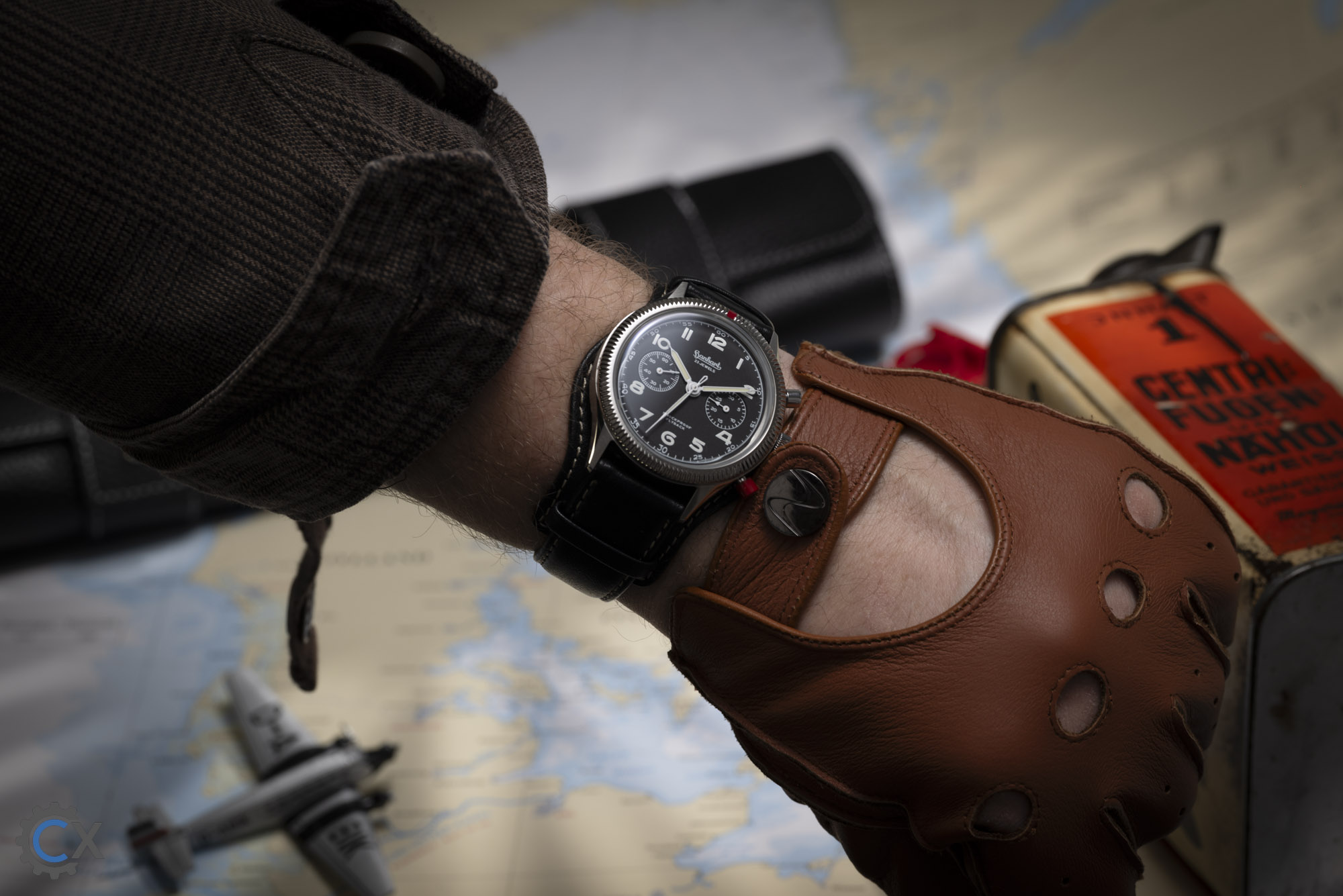 Hanhart 417 ES Heritage Flyback 42 1160844