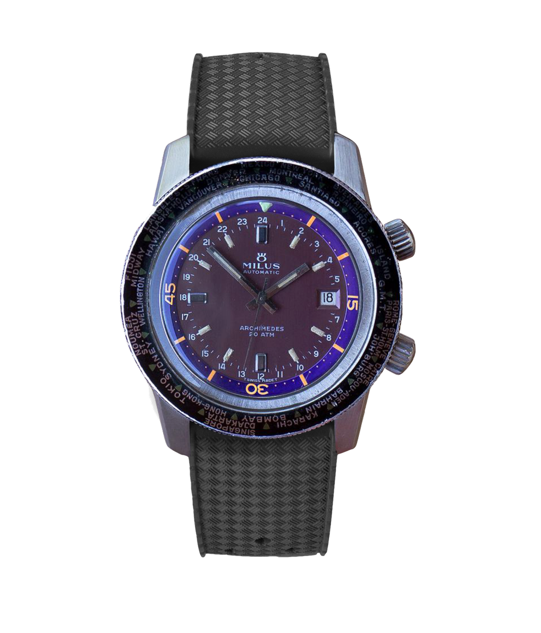 15 Archimèdes 20 ATM Worldtimer