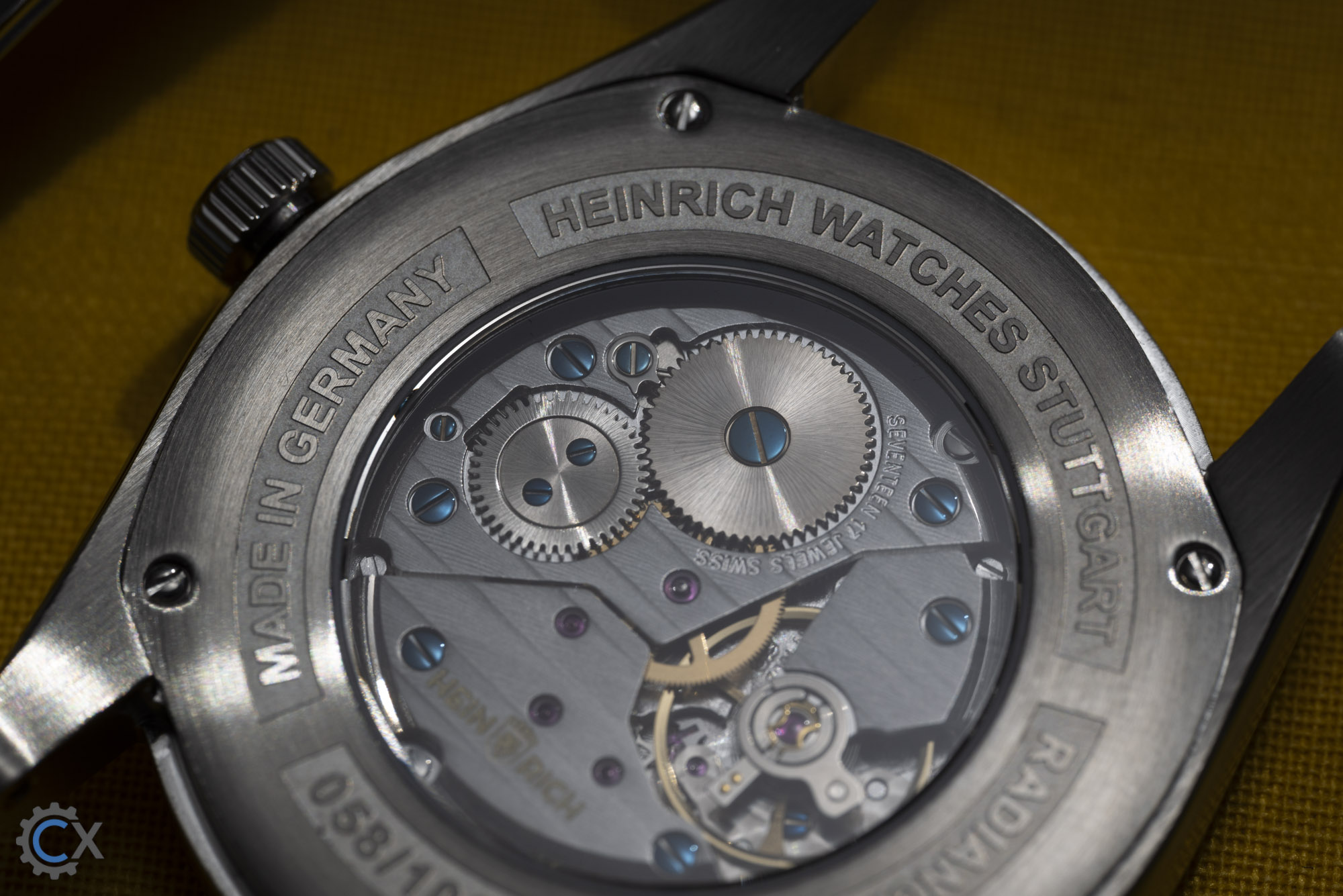 Heinrich Radiance Uhr Peseux ETA 7001 1160768