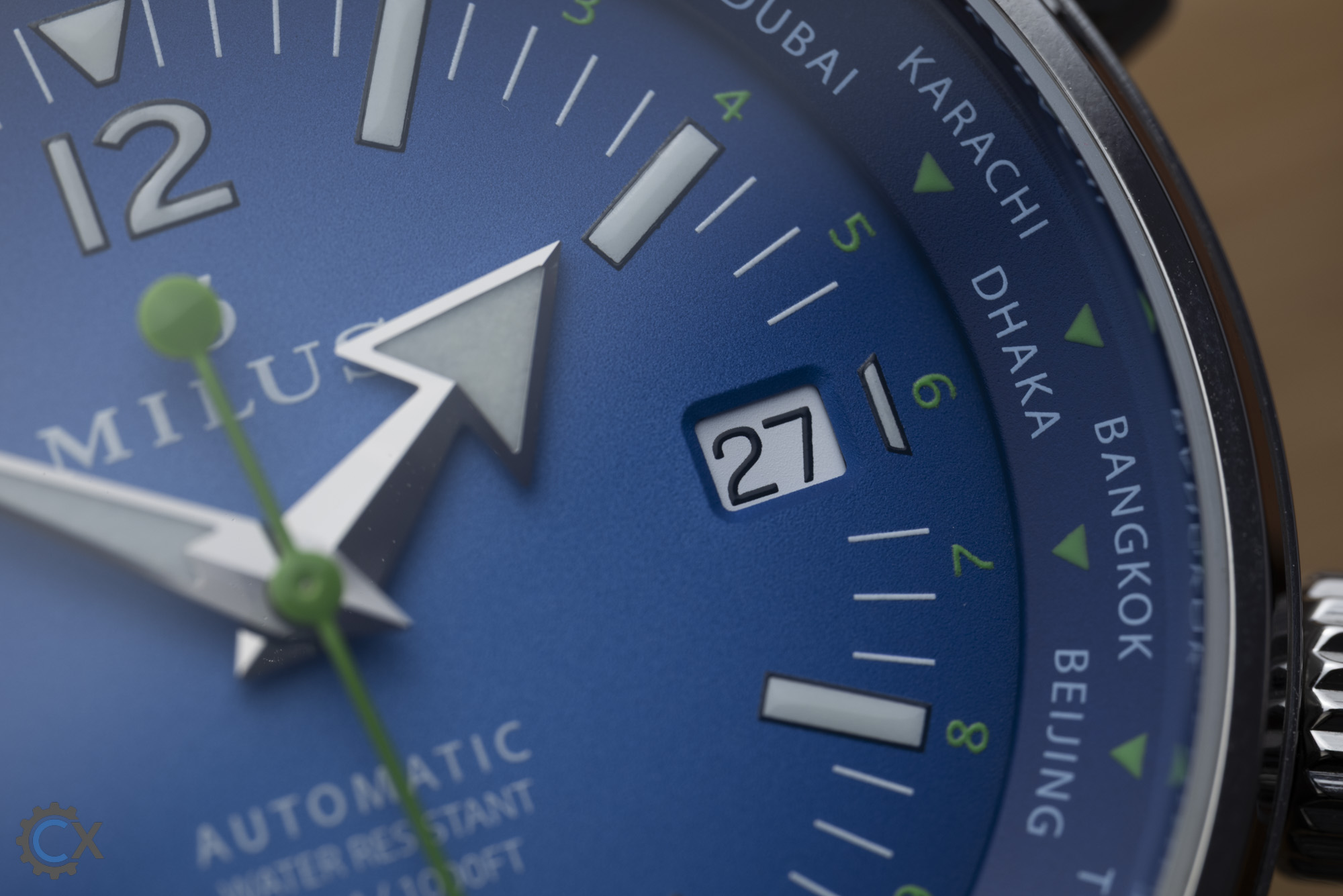 Milus Archimedes World Timer Test 1160975