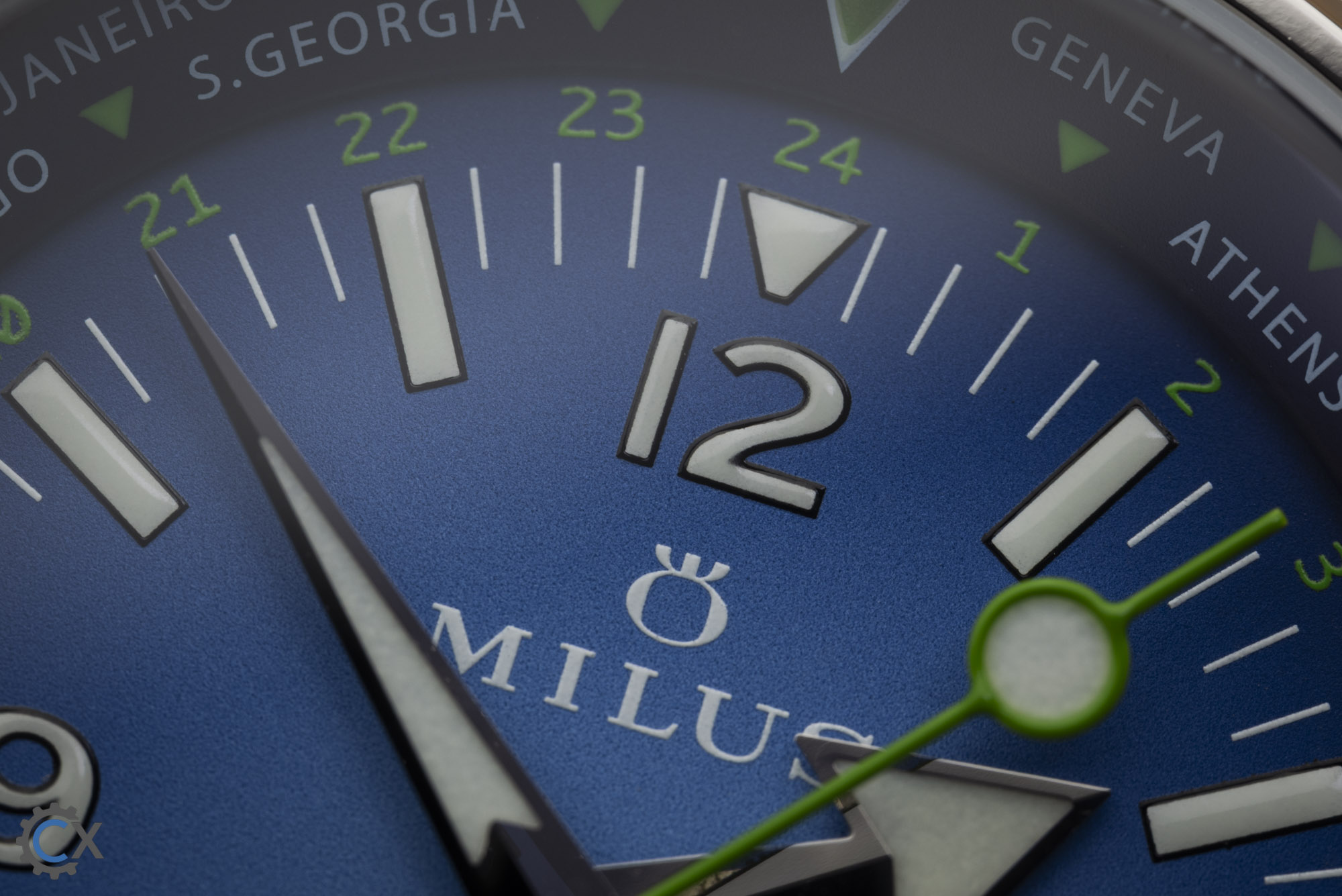 Milus Archimedes World Timer Test 1160976