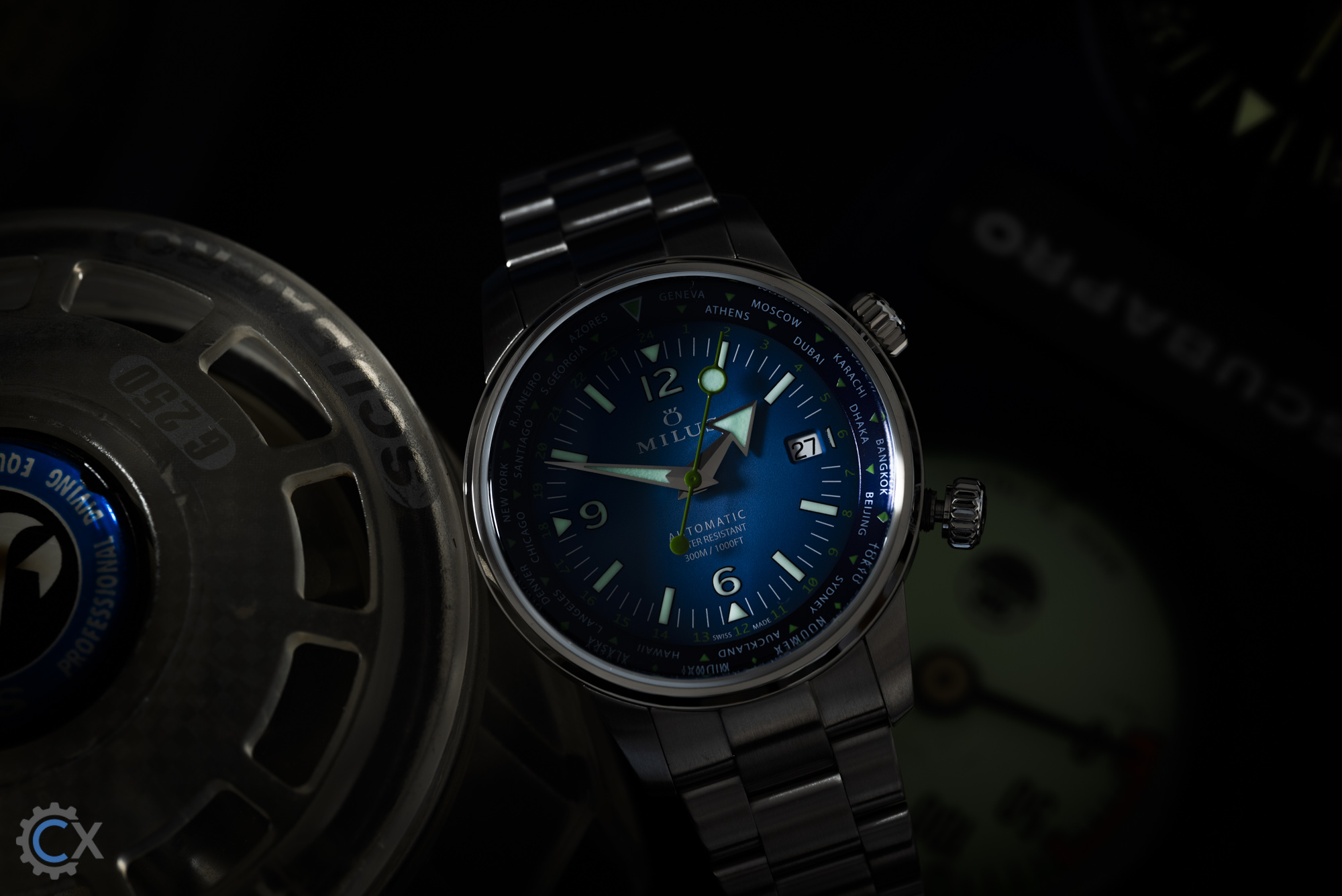 Milus Archimedes World Timer Test 1160989