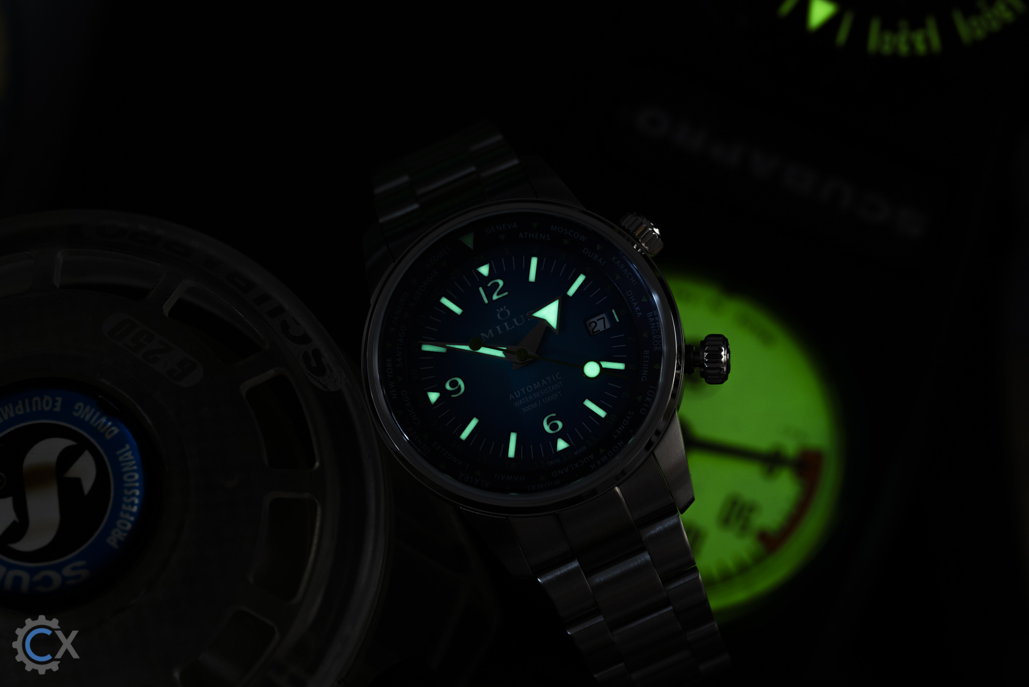 Milus Archimedes World Timer Test 1160991