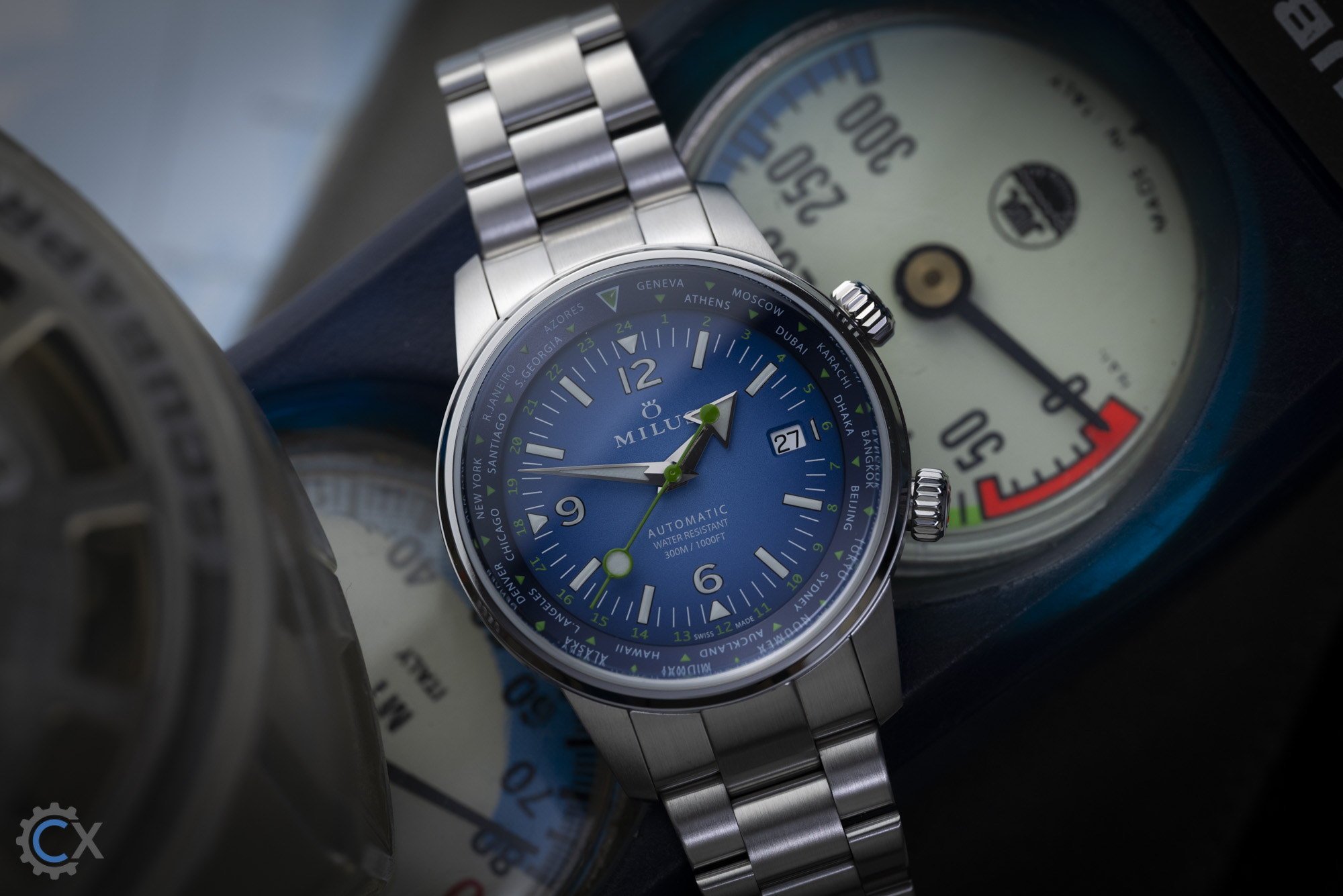 Milus Archimedes World Timer Test 1170004