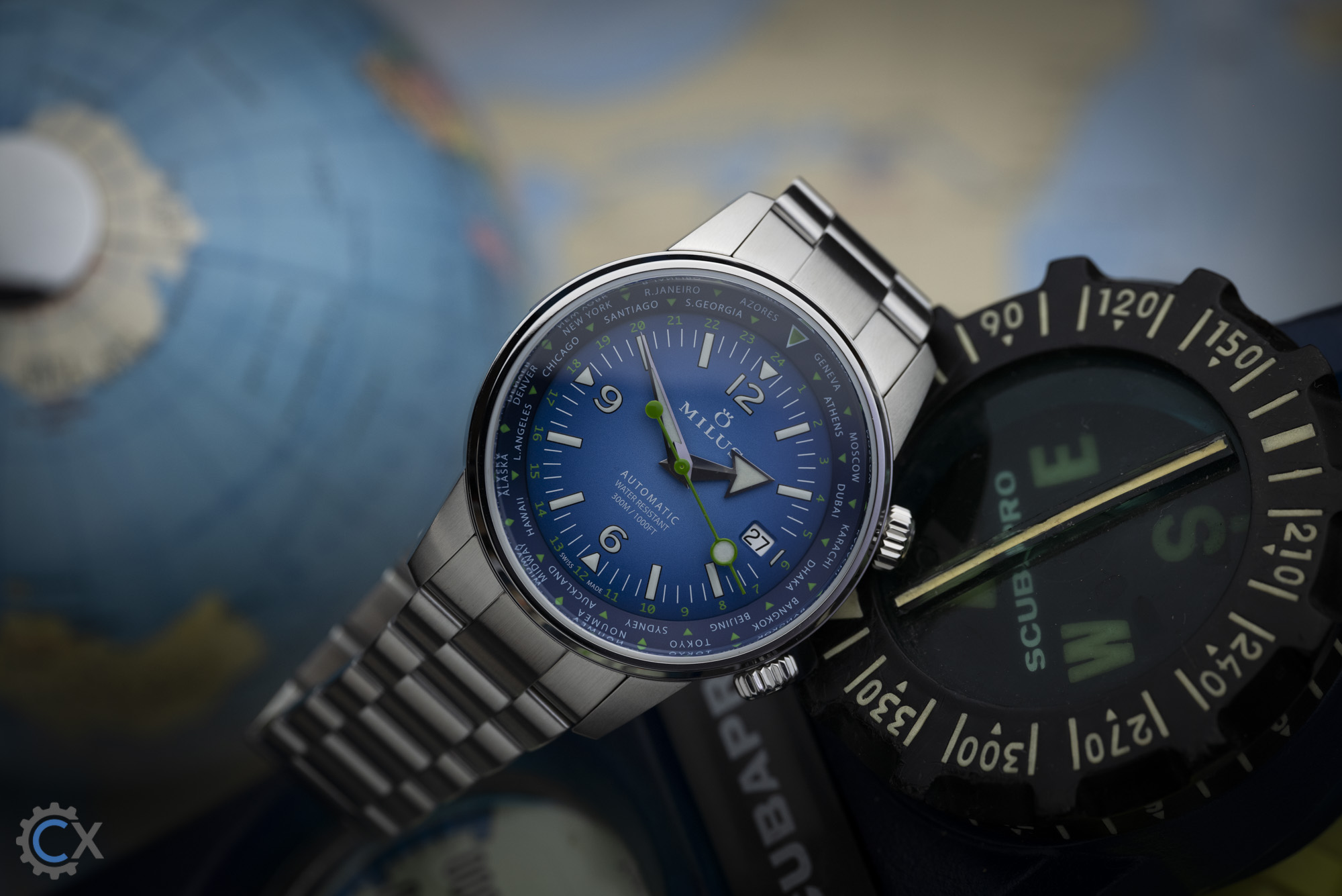 Milus Archimedes World Timer Test 1170005