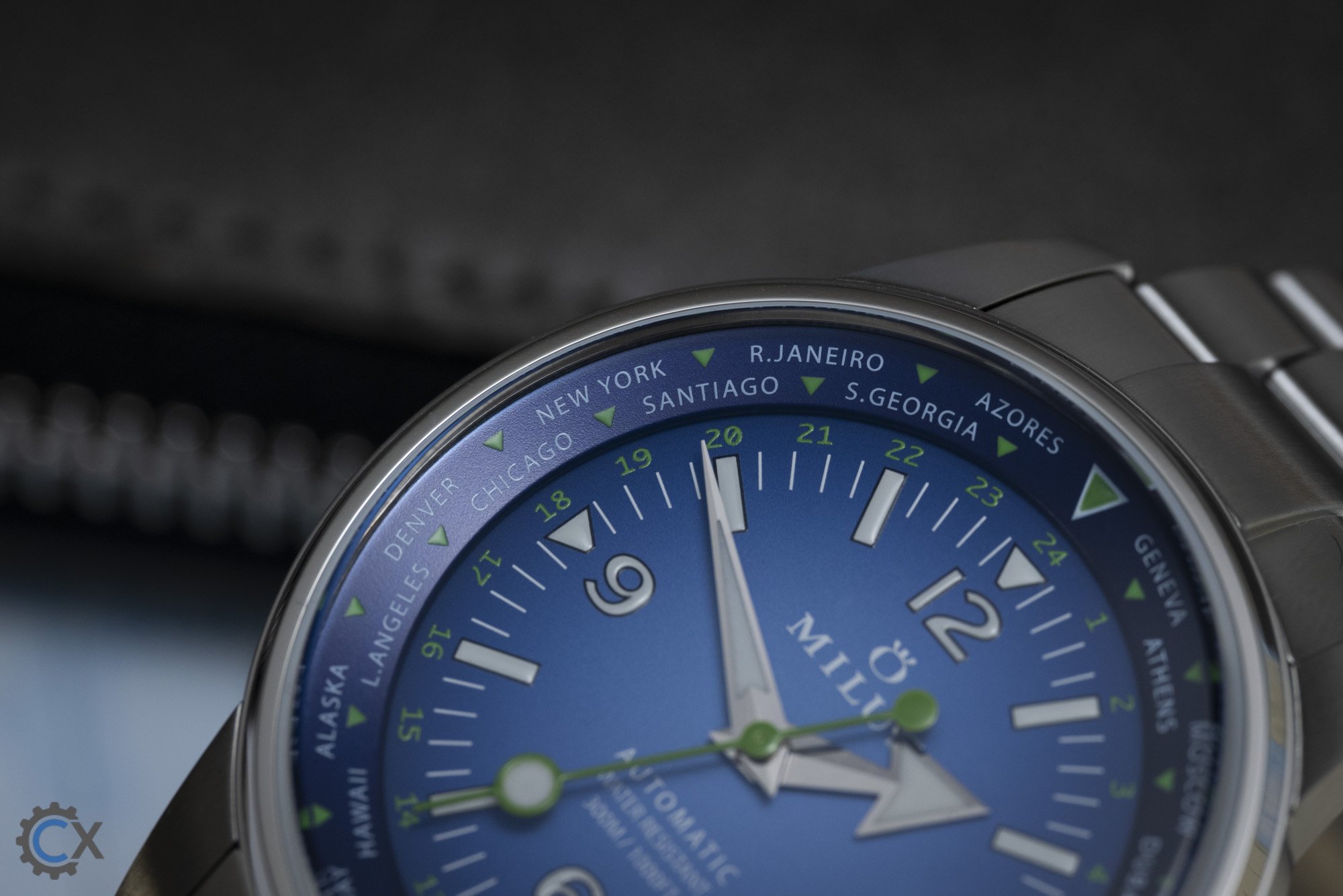 Milus Archimedes World Timer Test 1170007
