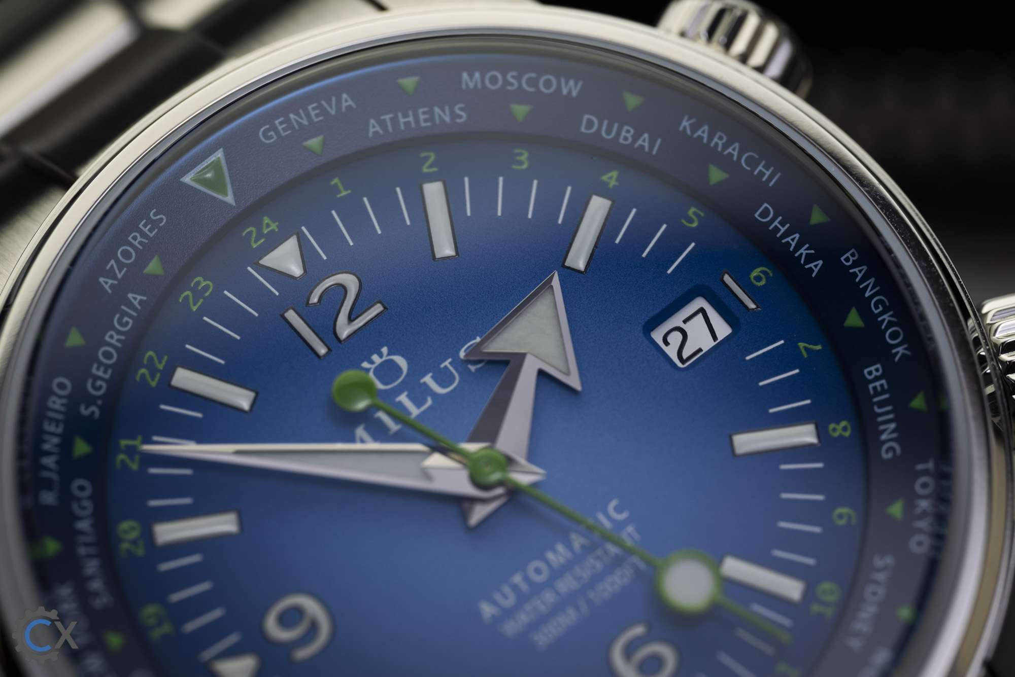 Milus Archimedes World Timer Test 1170009