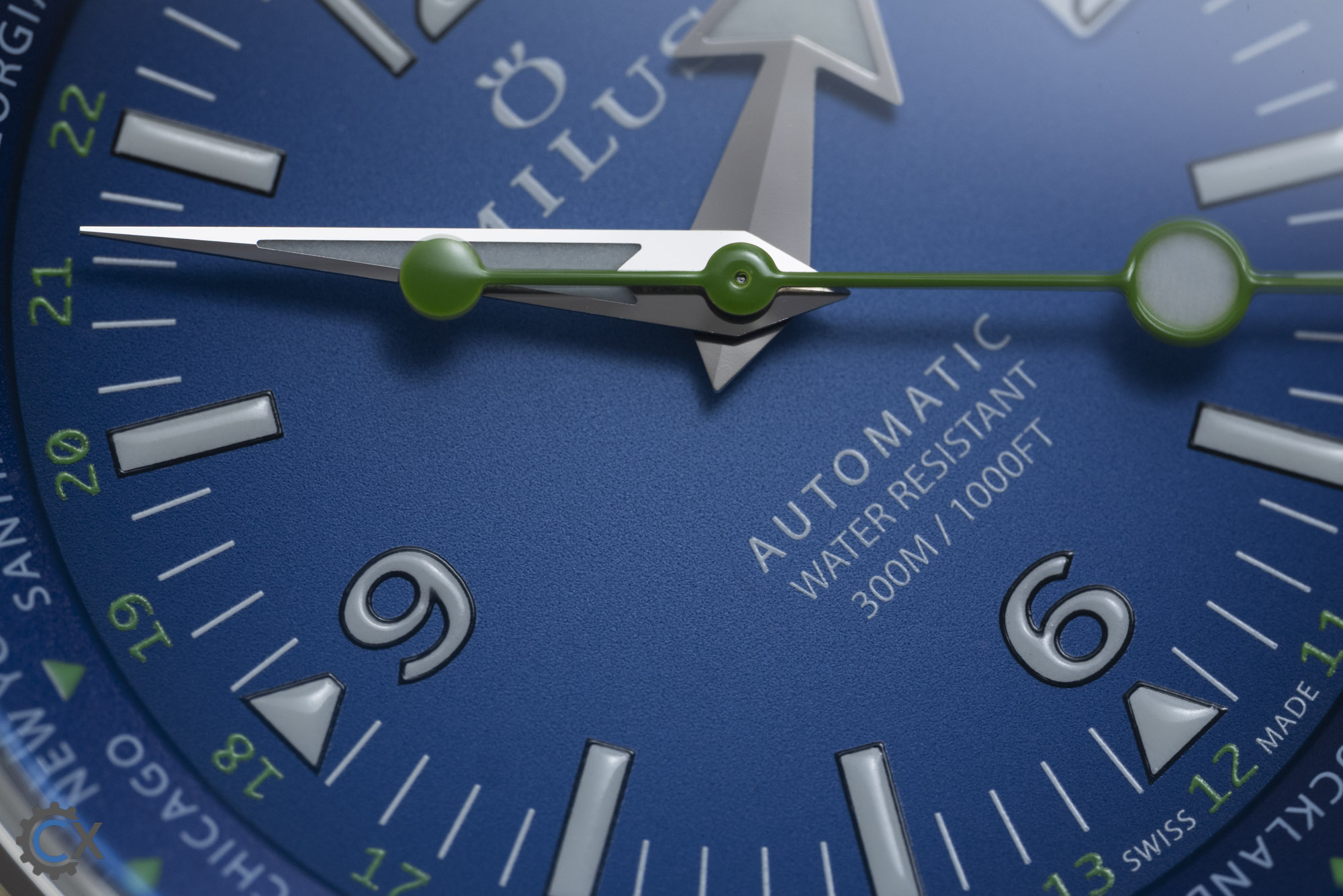 Milus Archimedes World Timer Test 1170010
