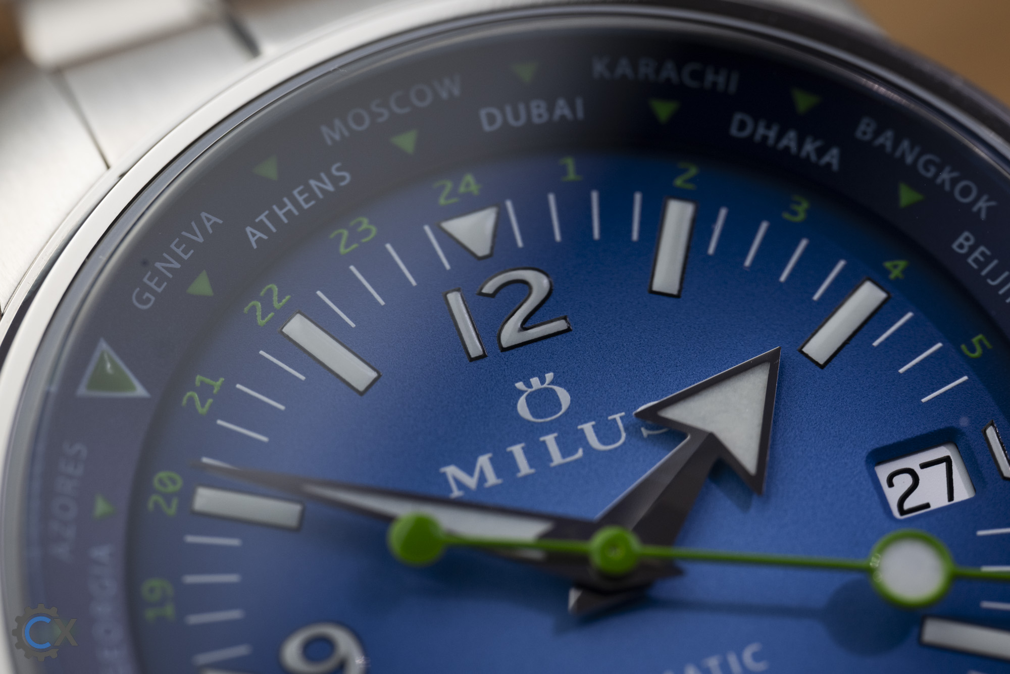 Milus Archimedes World Timer Test 1170023